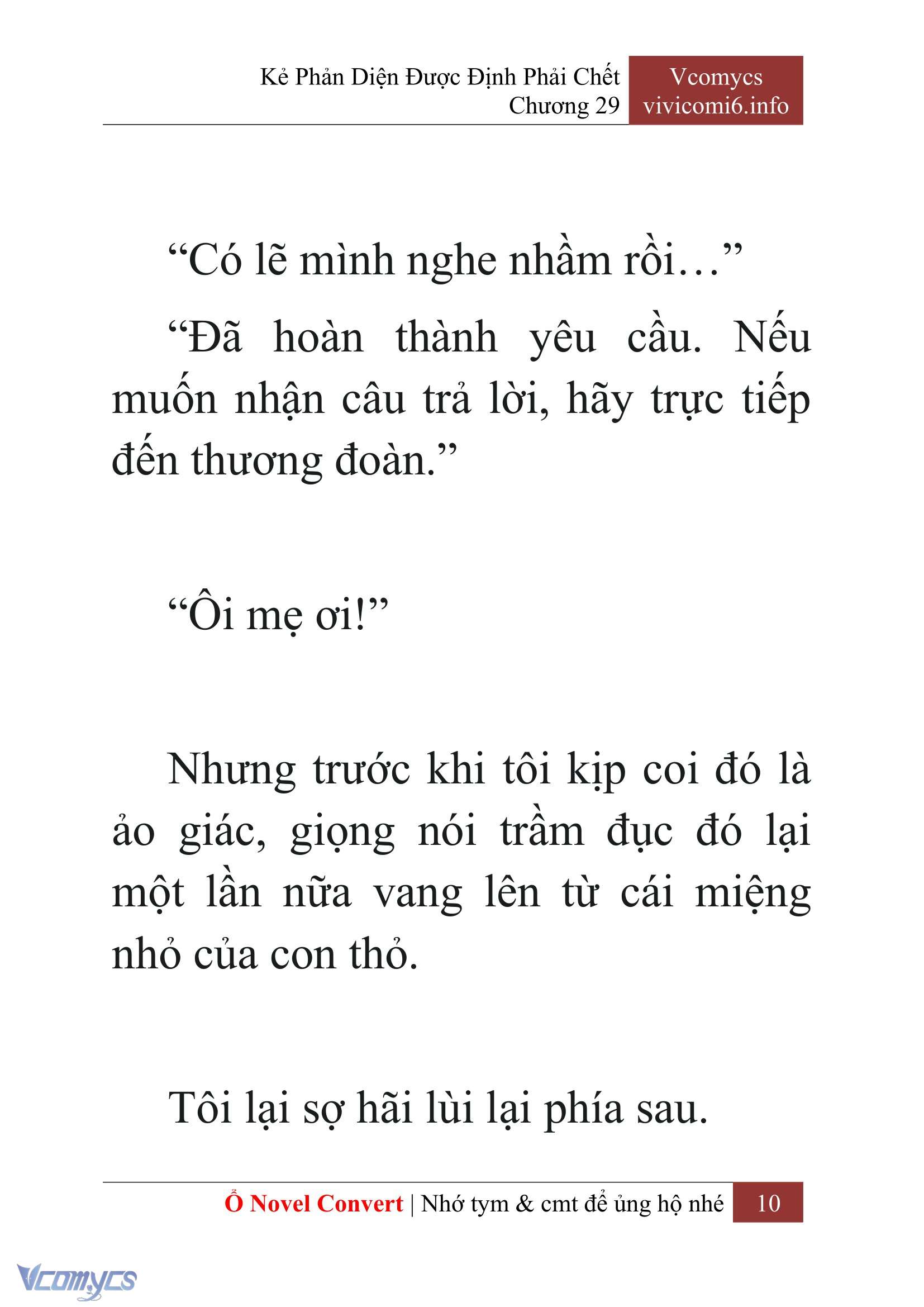 [Novel] Kẻ Phản Diện Được Định Phải Chết Chap 29 - Trang 2
