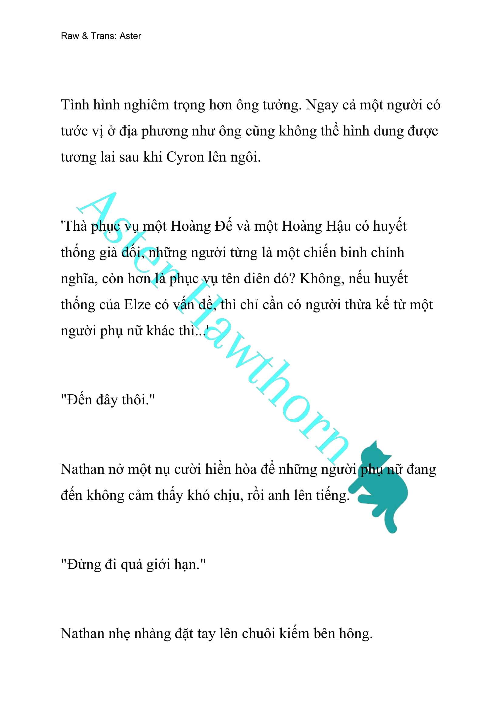 [NOVEL] Anh Hùng Khao Khát Sự Sa Ngã Của Thánh Nữ Chap 63 - Trang 2