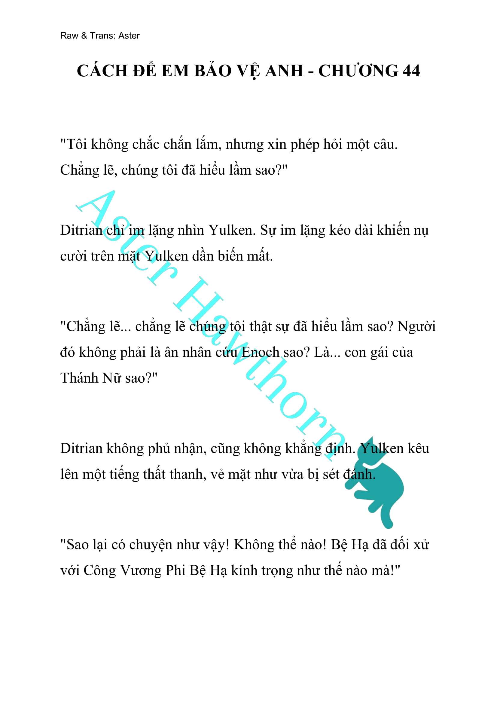 [NOVEL] Cách Để Em Bảo Vệ Anh Chap 44 - Trang 2