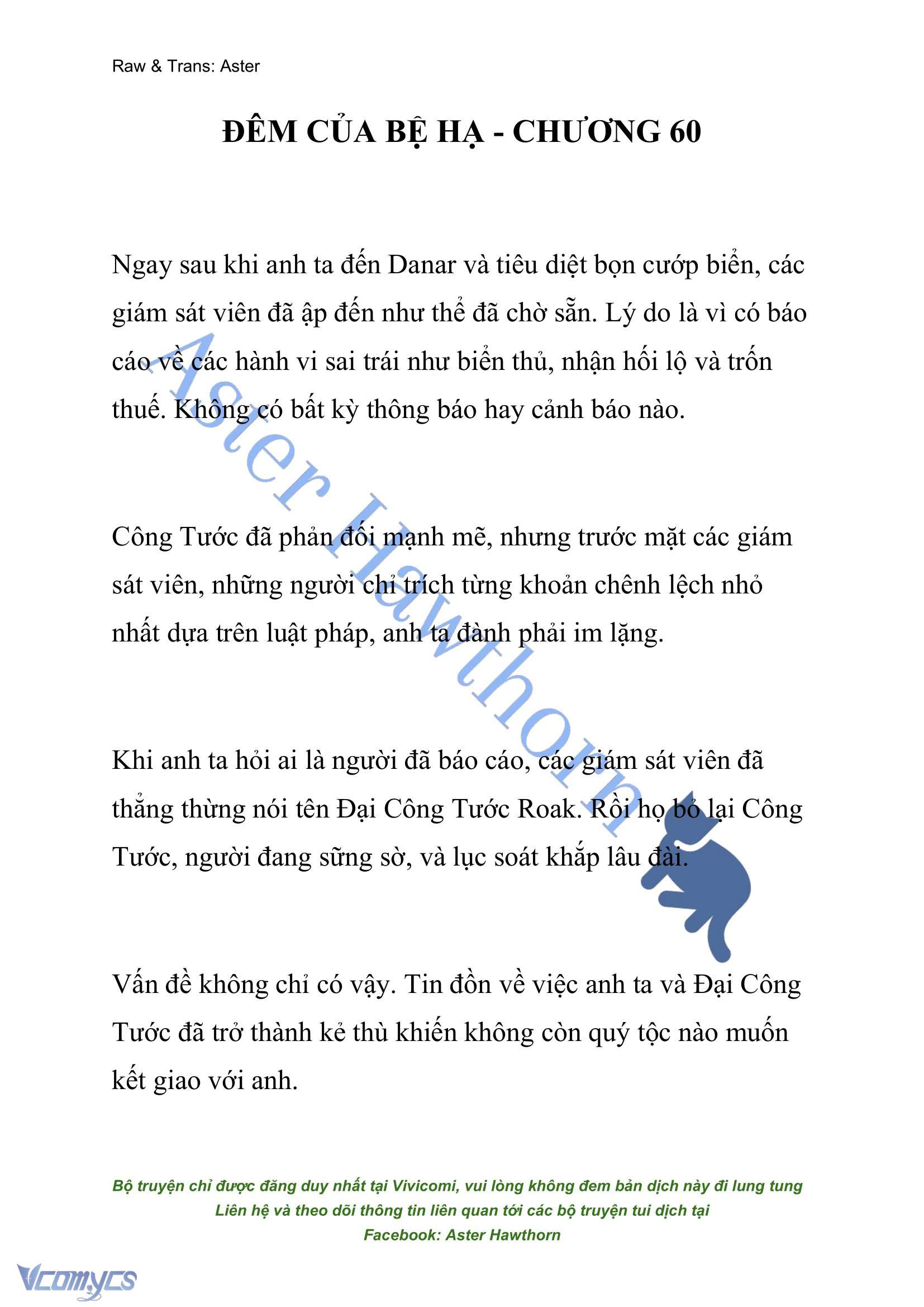 [NOVEL] Đêm Của Bệ Hạ Chap 60 - Next Chap 61