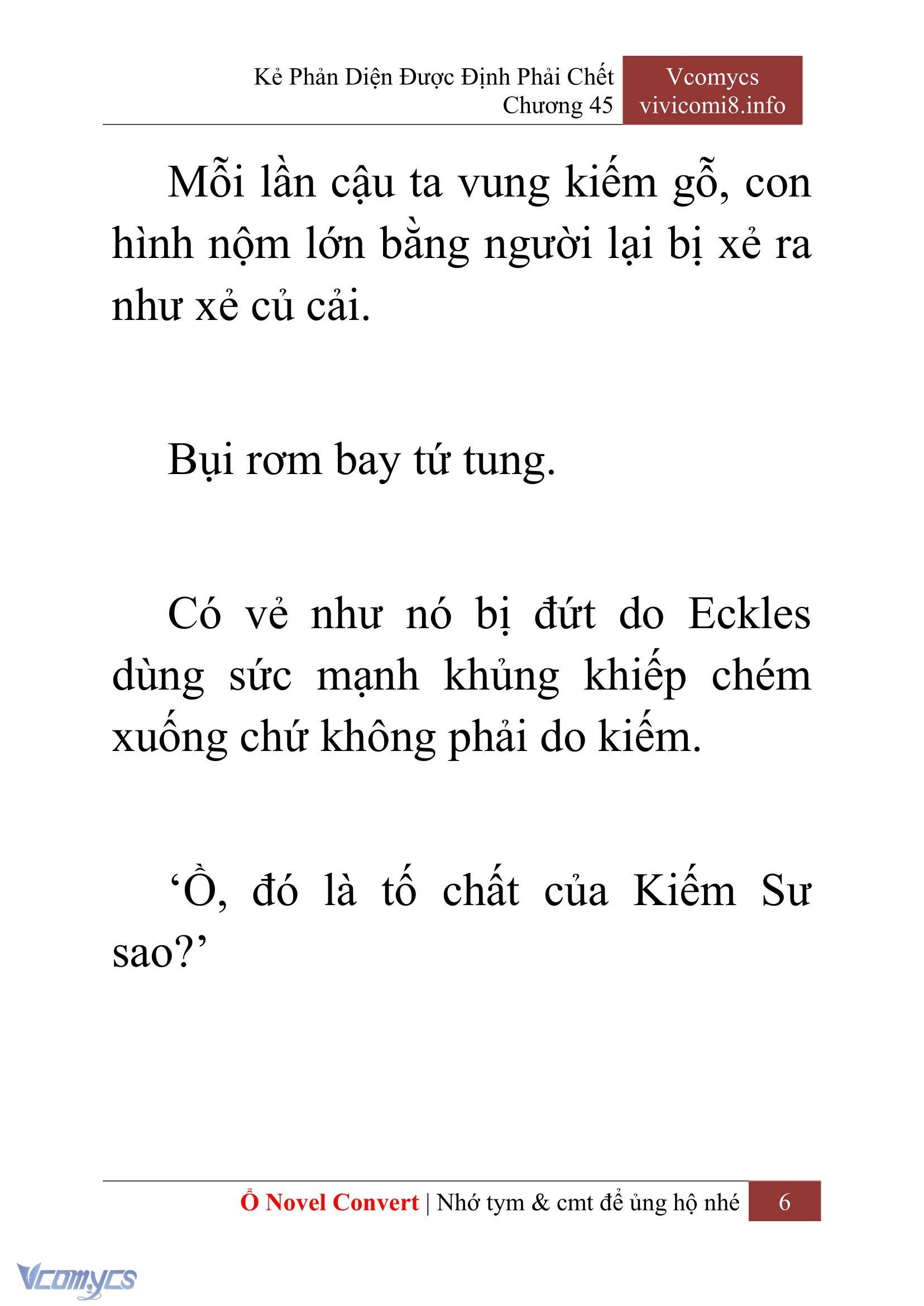 [Novel] Kẻ Phản Diện Được Định Phải Chết Chap 45 - Trang 2