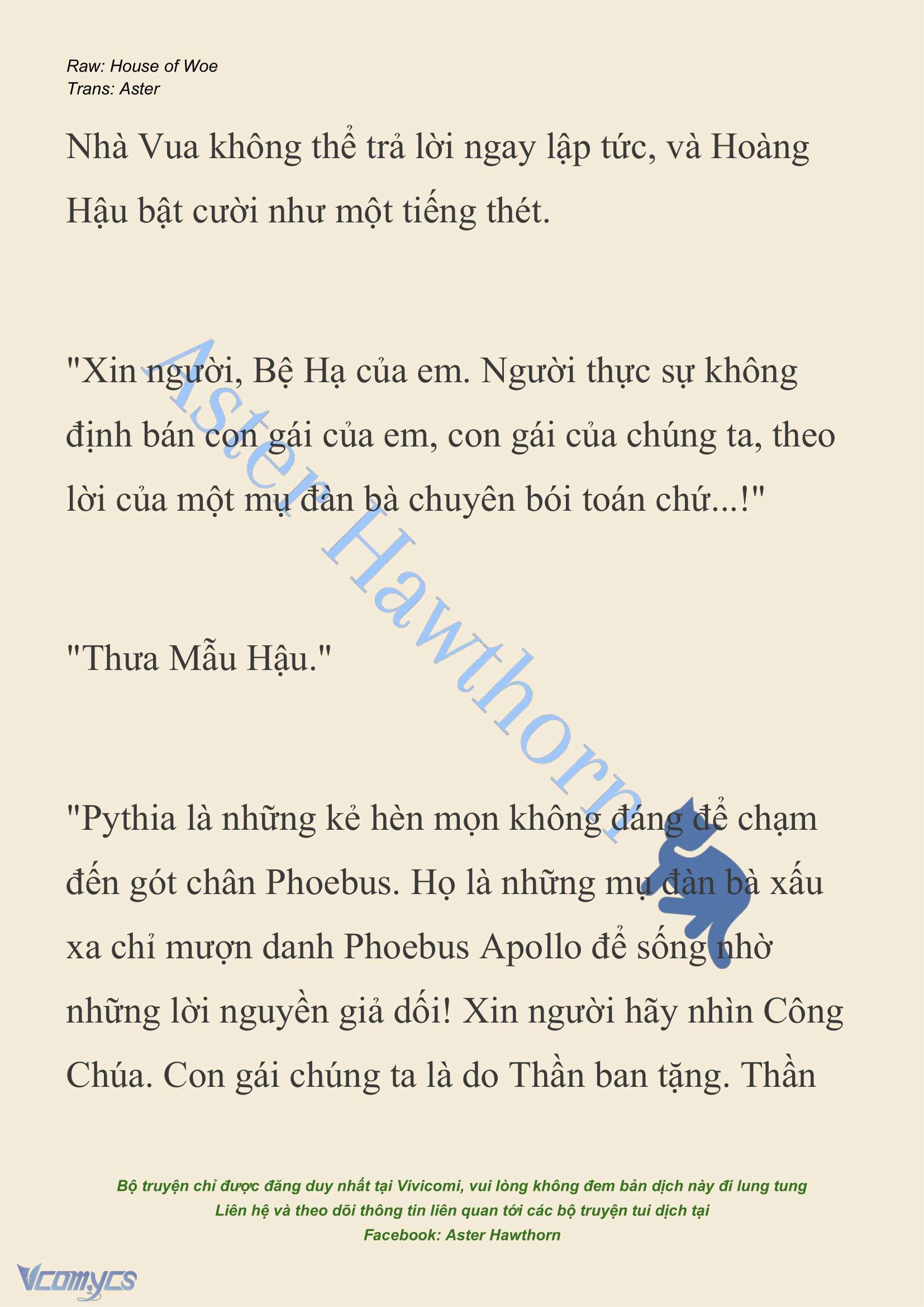 [NOVEL] Dành Cho Các Nữ Thần: Dành cho Psyche Chap 12 - Trang 2