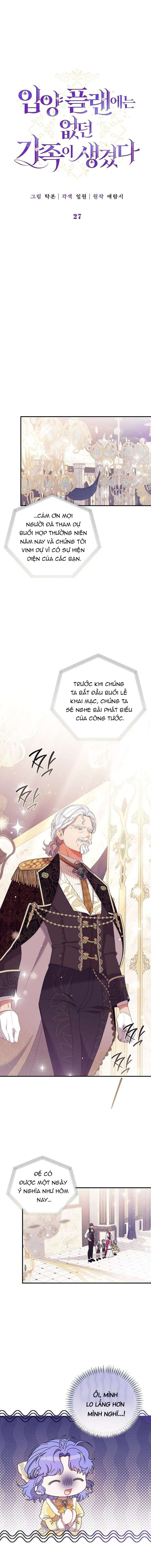 Tôi đã có một gia đình mới mà trước đó không nằm trong kế hoạch nhận nuôi. Chap 27 - Trang 3