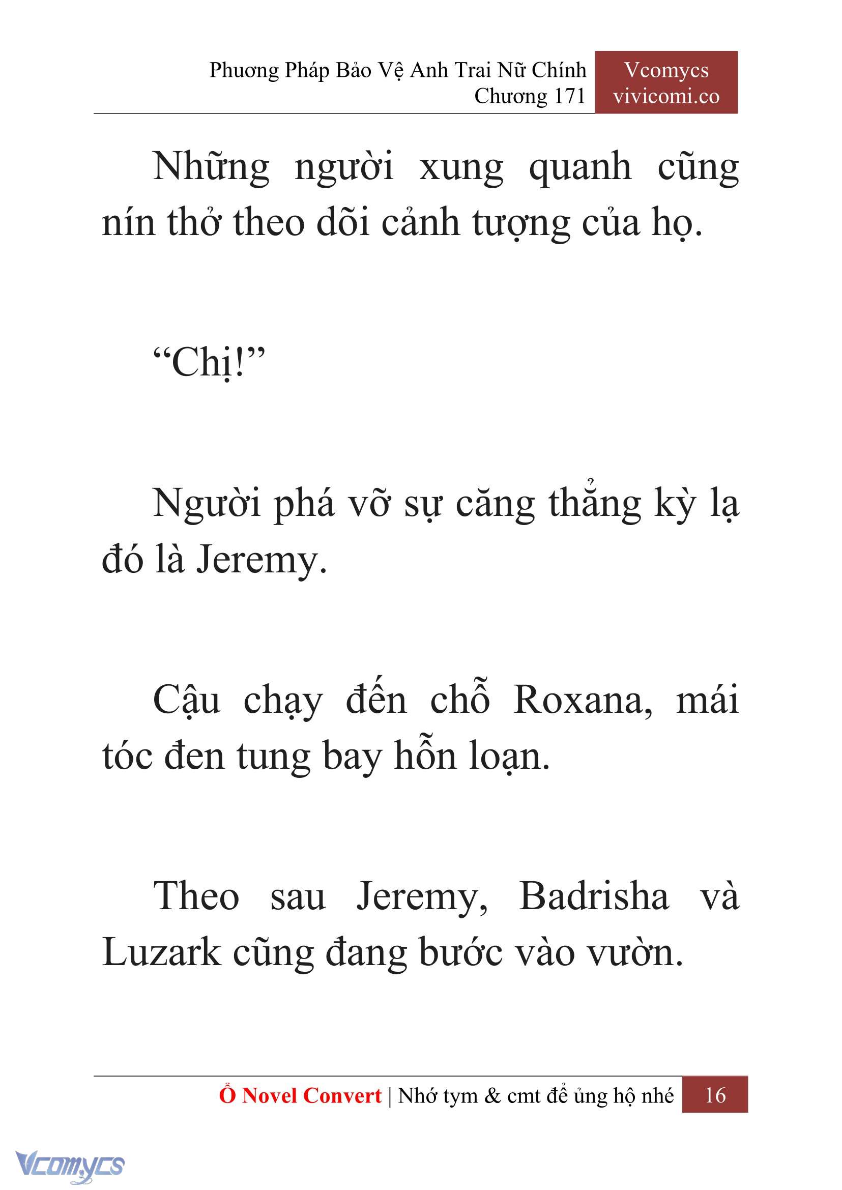 [Novel] Phương Pháp Bảo Vệ Anh Trai Nữ Chính Chap 171 - Trang 2