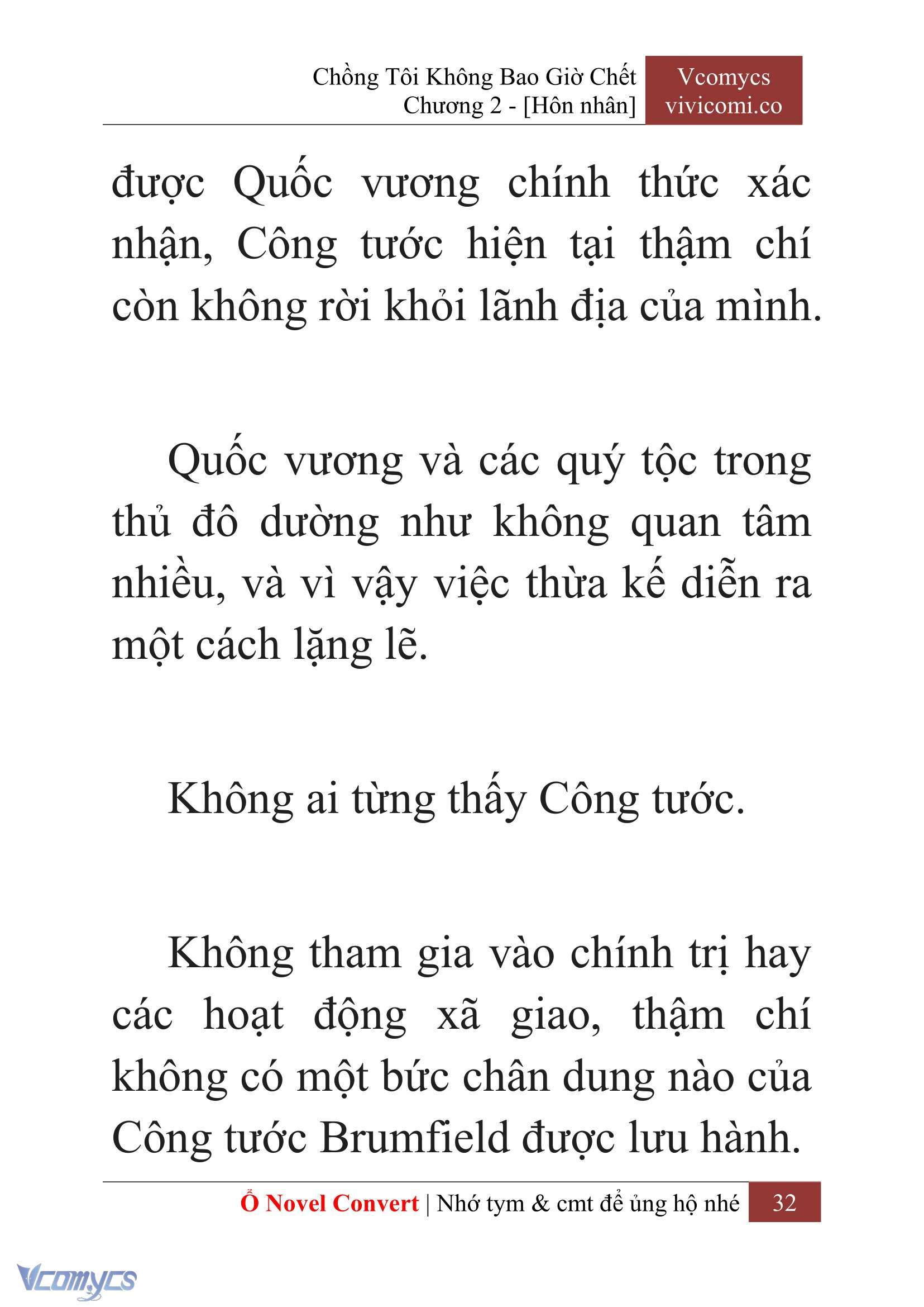 [Novel] Chồng Tôi Không Bao Giờ Chết Chap 2 - Trang 2