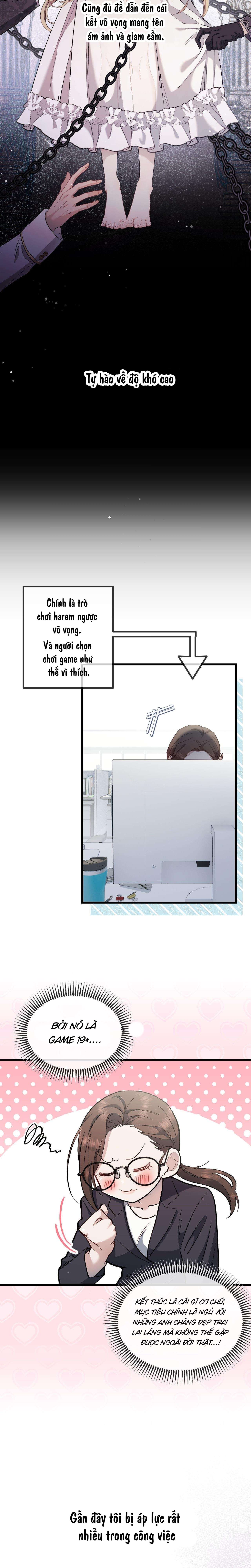 [ 18+ KHÔNG CHE ] Bị Mắc Kẹt Trong Trò Chơi Harem Ngược Vô Vọng Chap 1 - Trang 2