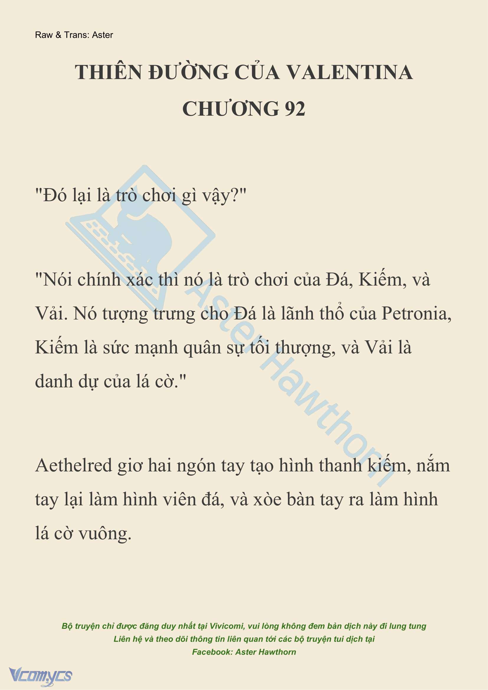 [NOVEL] Thiên Đường Của Valentina Chap 92 - Trang 2