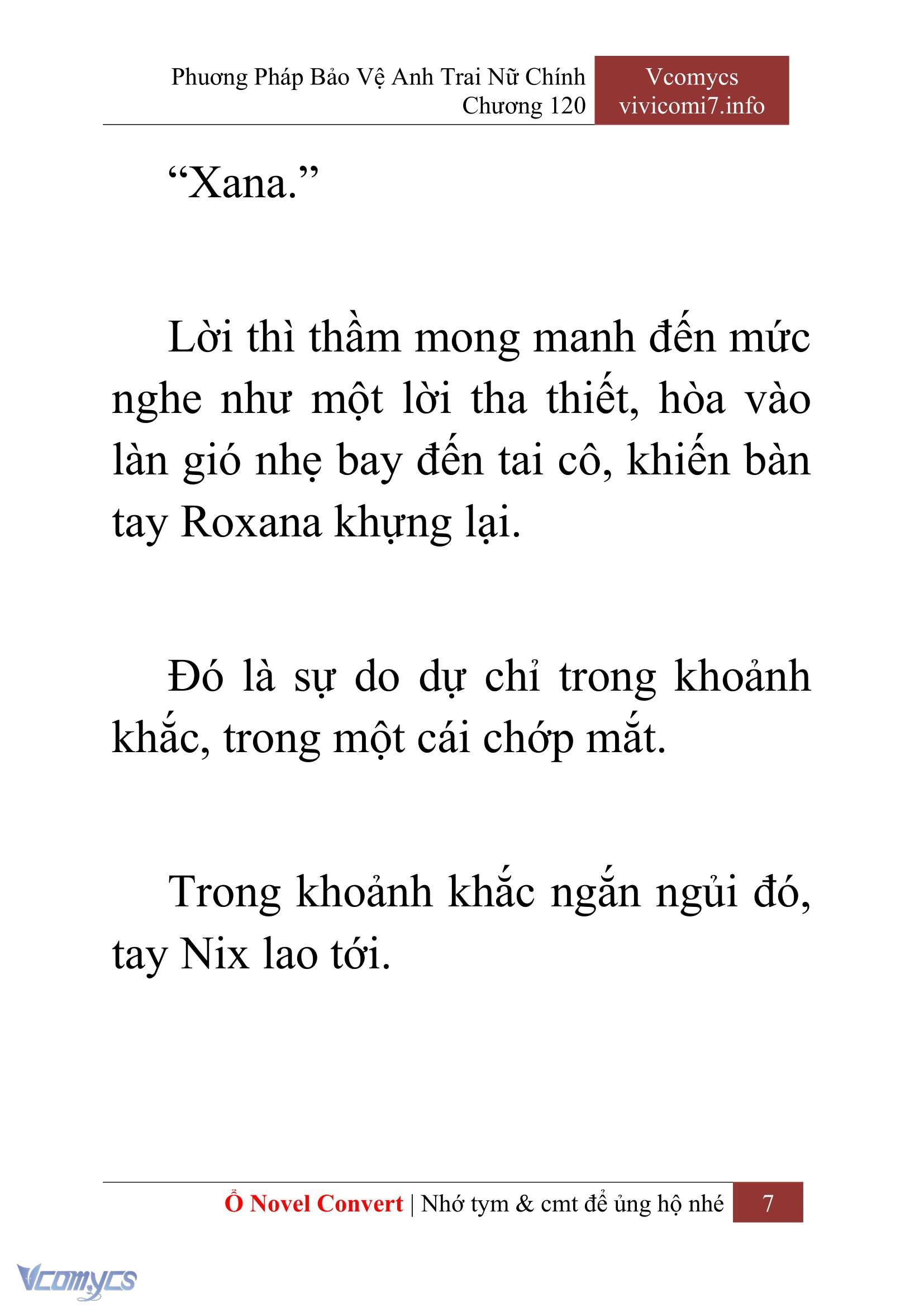 [Novel] Phương Pháp Bảo Vệ Anh Trai Nữ Chính Chap 120 - Trang 2