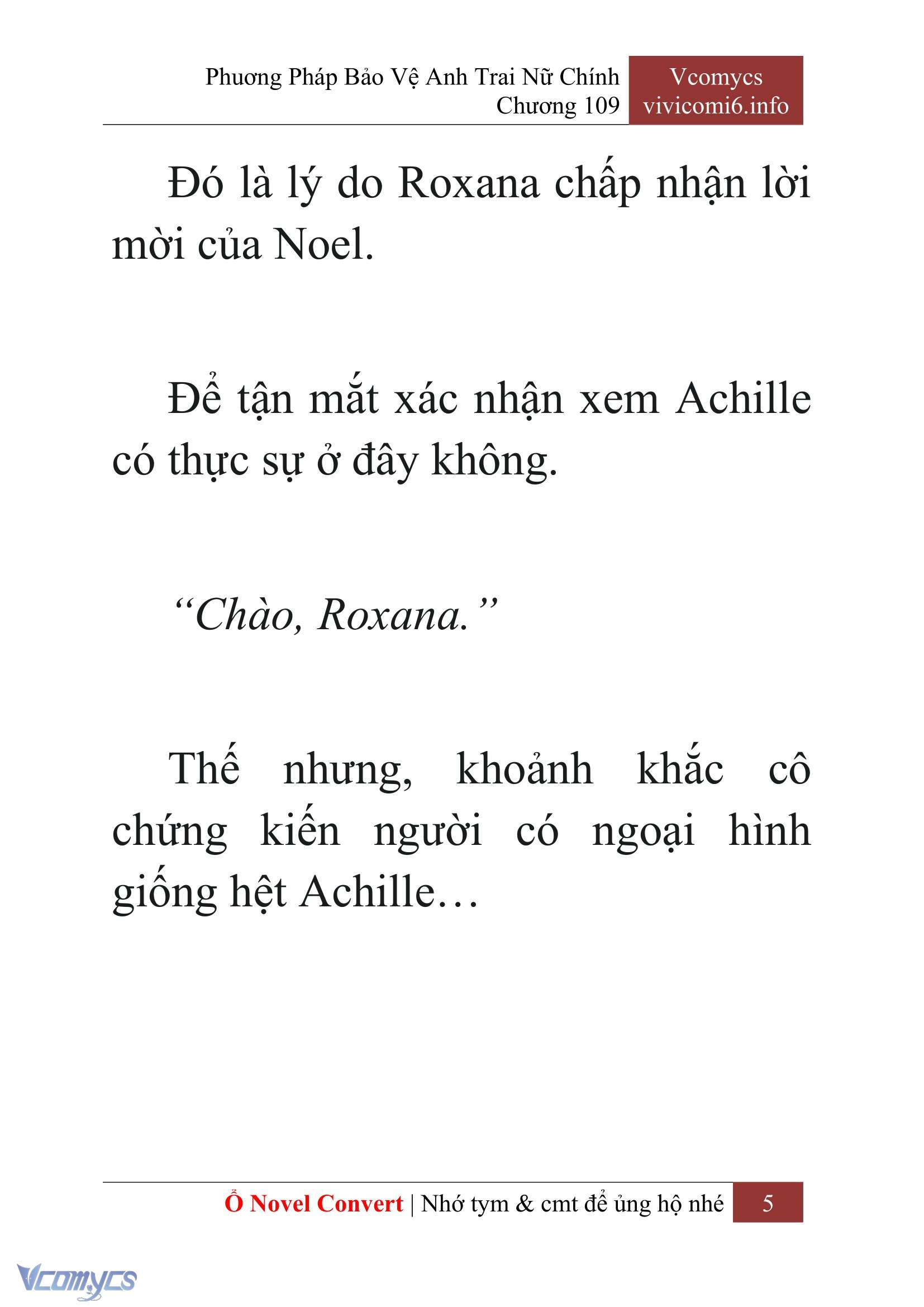 [Novel] Phương Pháp Bảo Vệ Anh Trai Nữ Chính Chap 109 - Trang 2