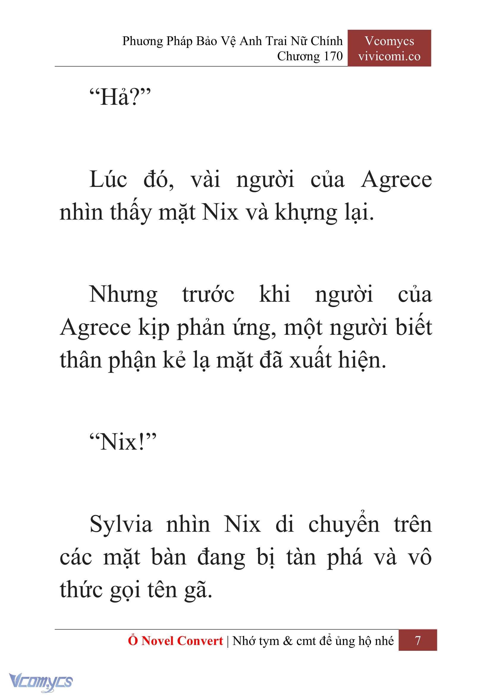 [Novel] Phương Pháp Bảo Vệ Anh Trai Nữ Chính Chap 170 - Trang 2