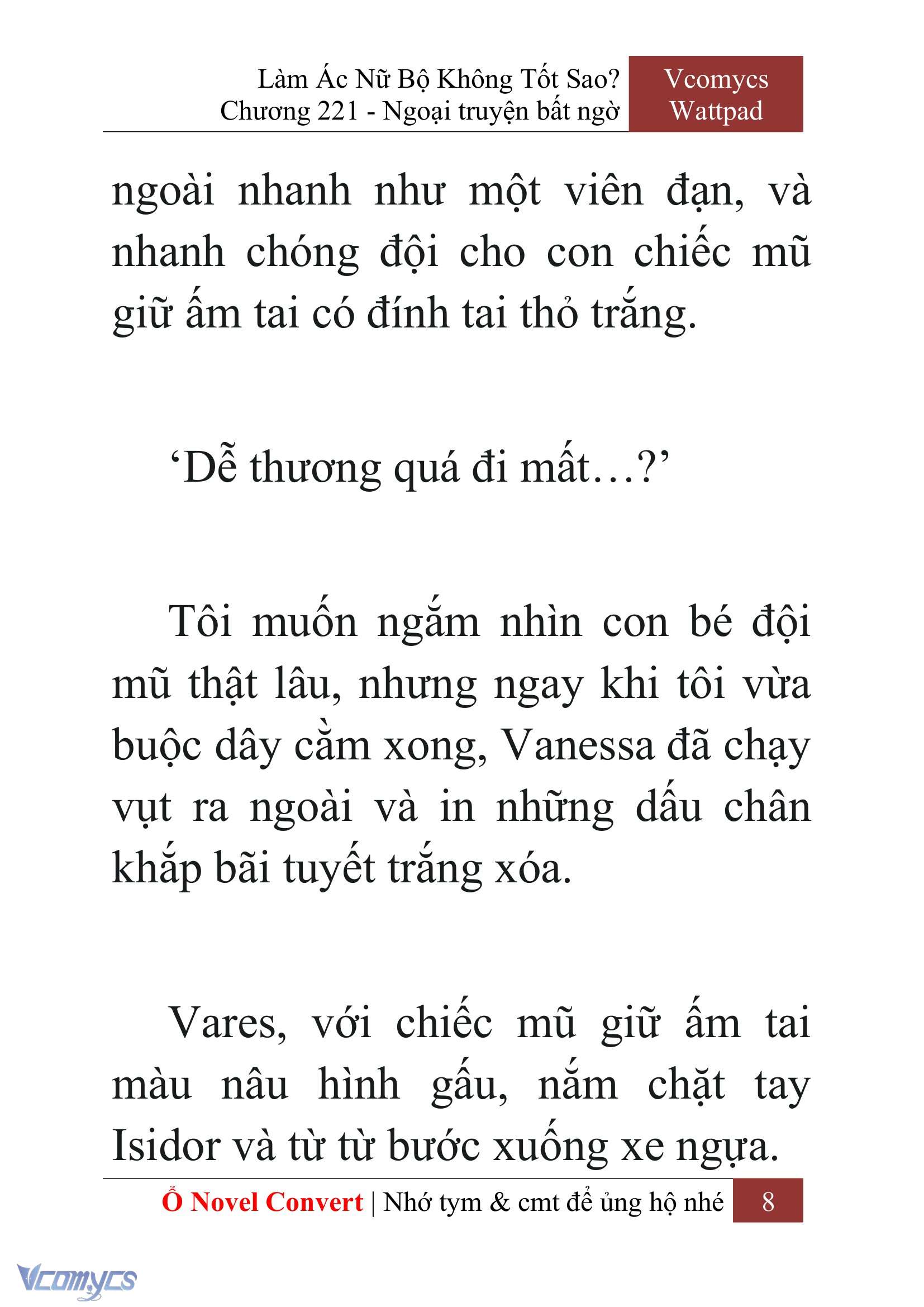 [Novel] Làm Ác Nữ Bộ Không Tốt Sao? Chap 221 - Next 