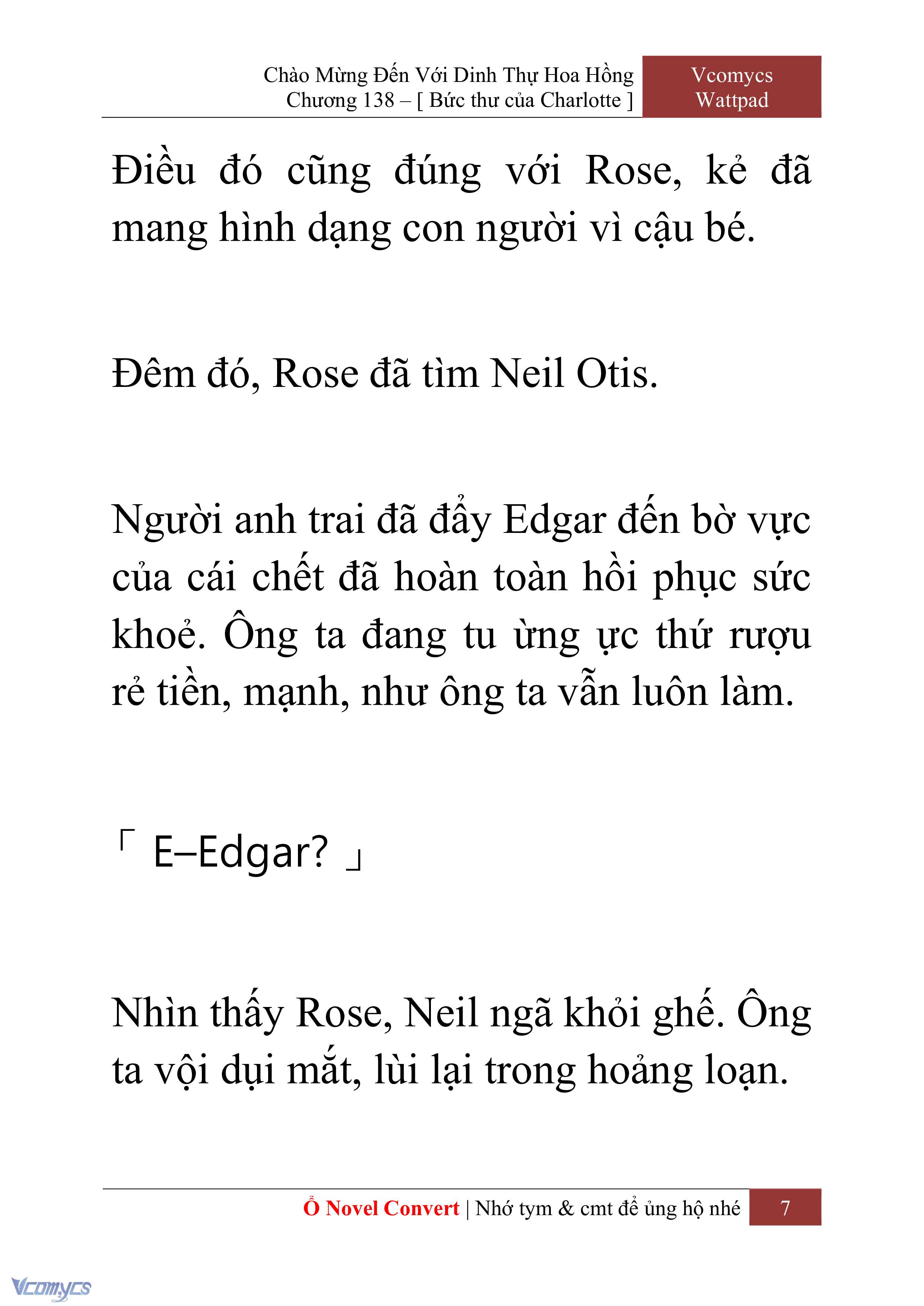[Novel] Chào Mừng Đến Với Dinh Thự Hoa Hồng Chap 138 - Trang 2