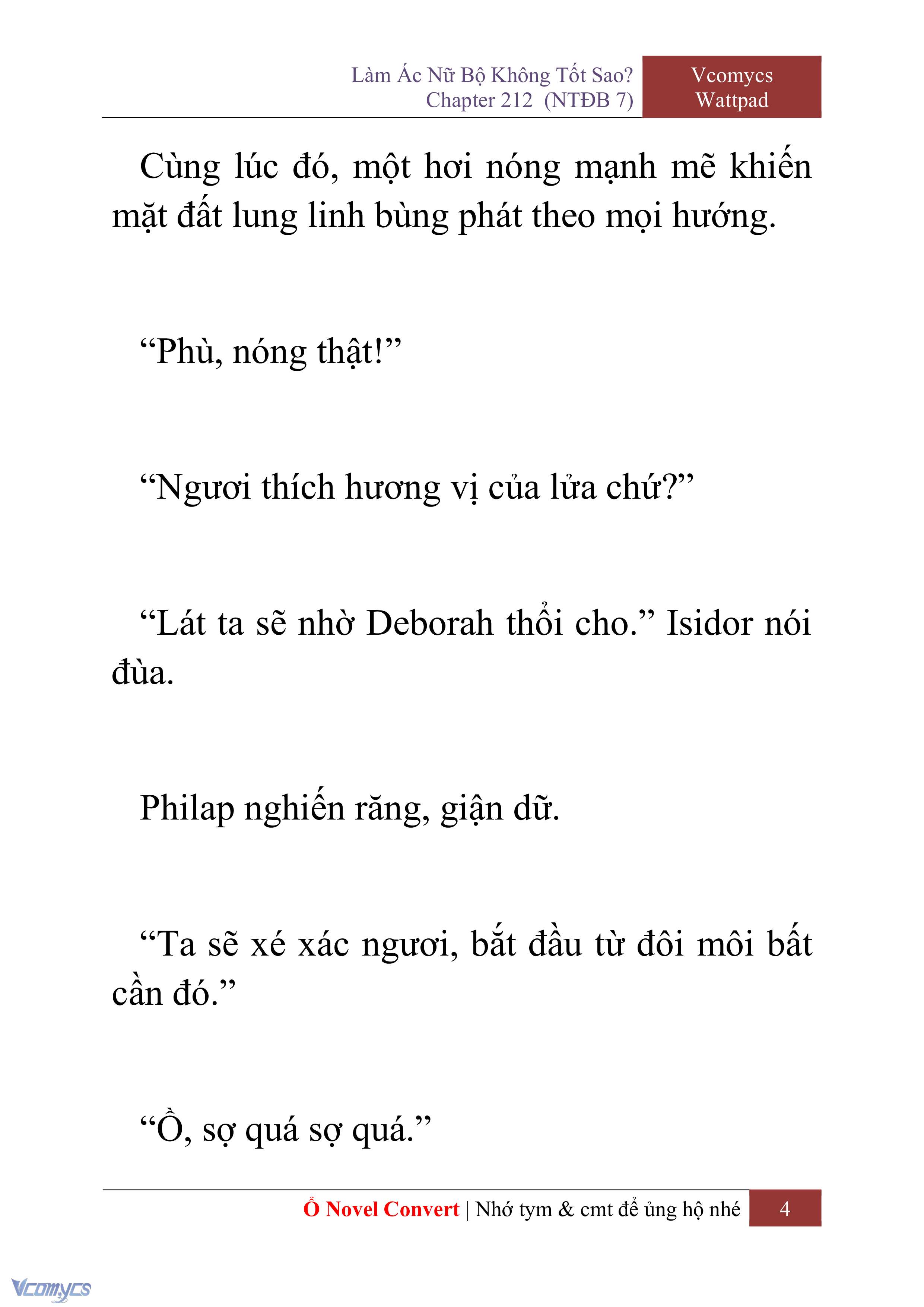 [Novel] Làm Ác Nữ Bộ Không Tốt Sao? Chap 212 - Trang 2