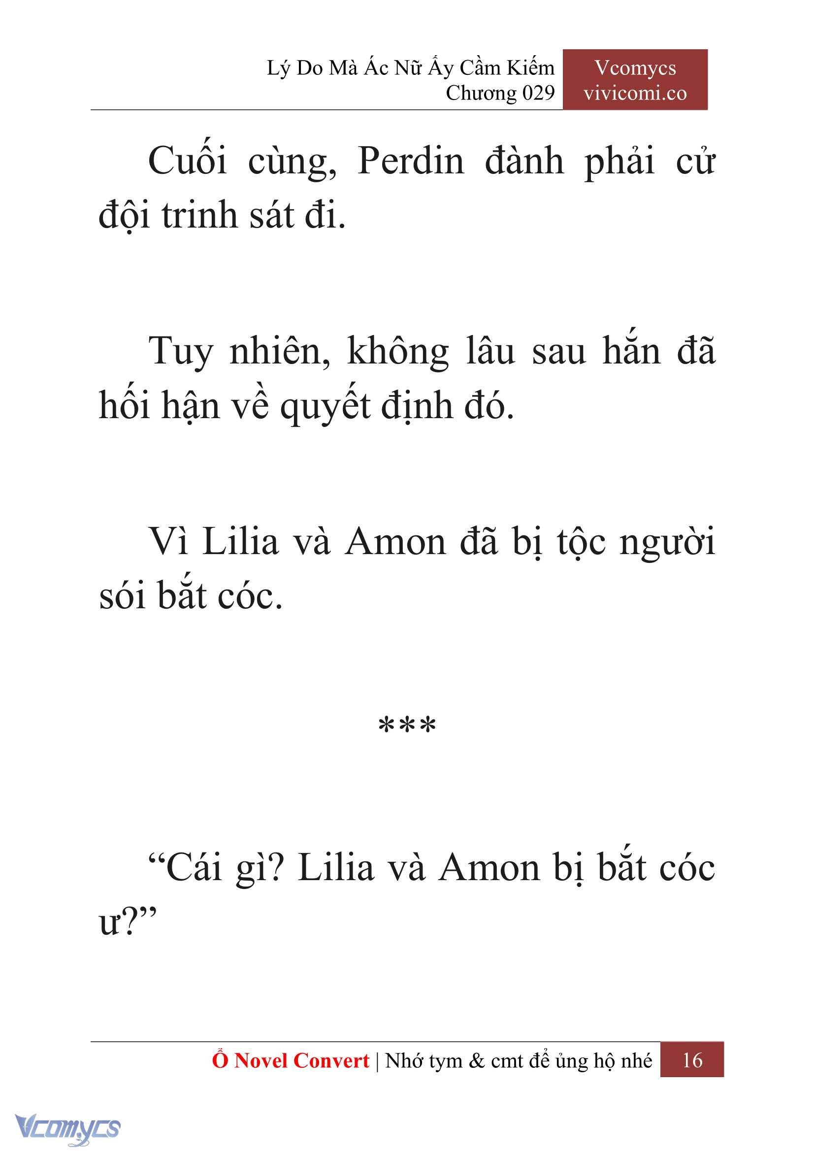 [Novel] Lý Do Mà Ác Nữ Ấy Cầm Kiếm Chap 29 - Trang 2