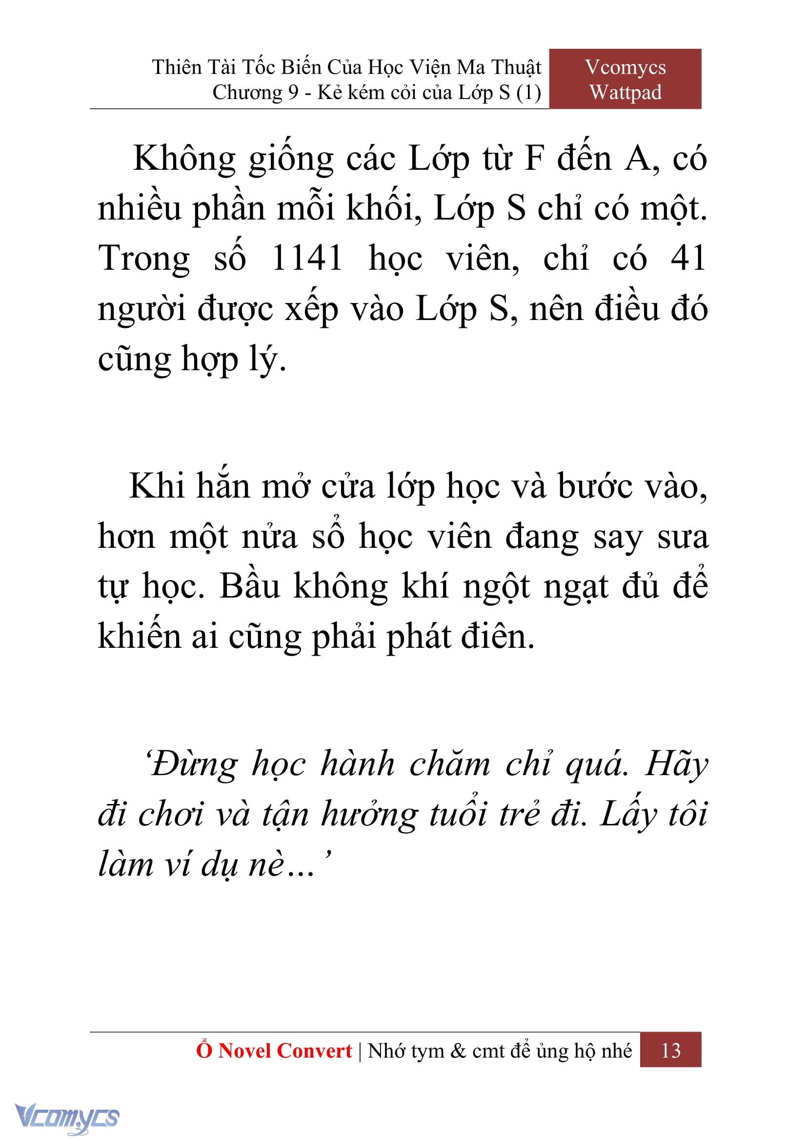 [Novel] Thiên Tài Tốc Biến Của Học Viện Ma Thuật Chap 9 - Trang 2