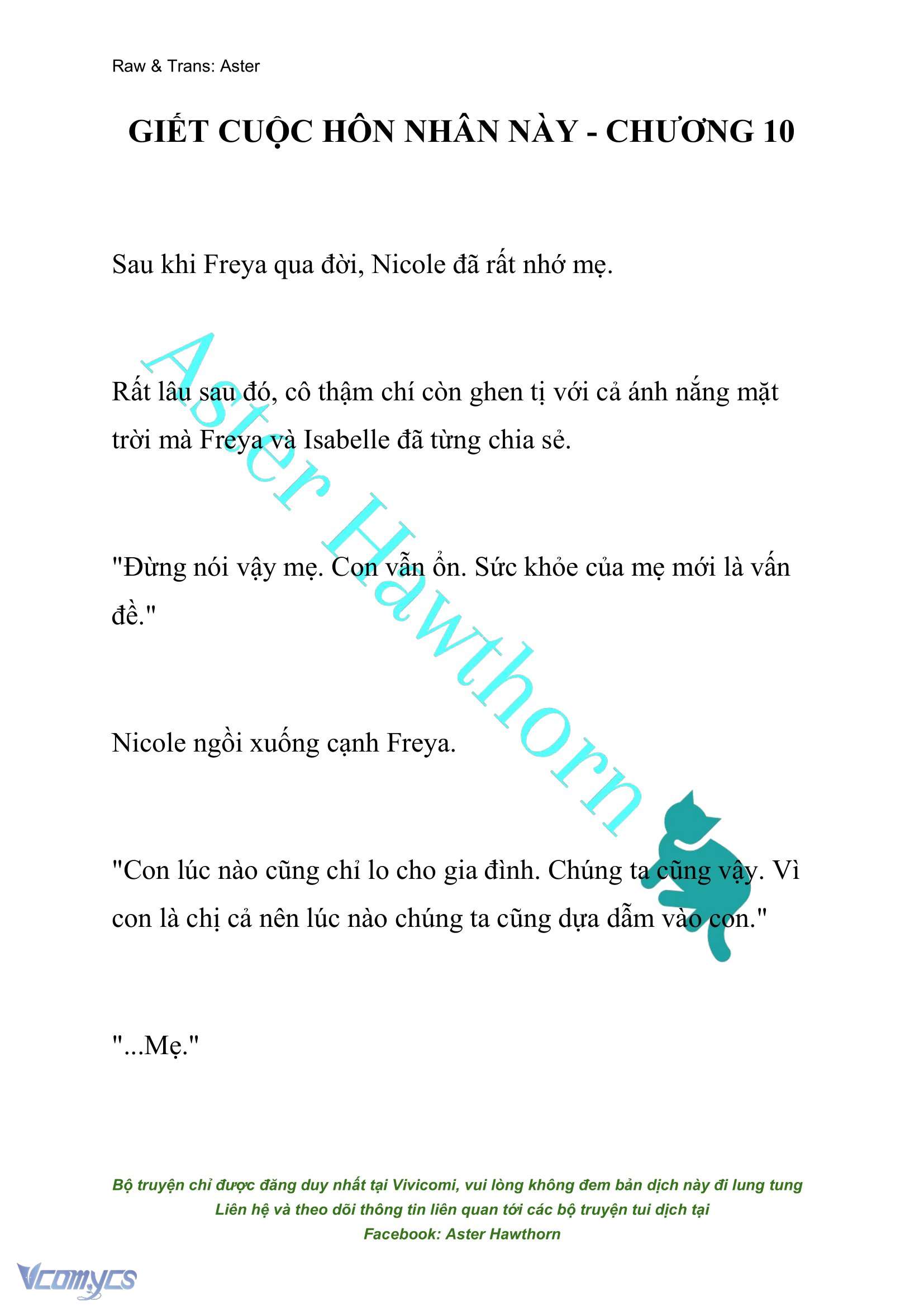 [NOVEL] Giết Cuộc Hôn Nhân Này Chap 10 - Trang 2