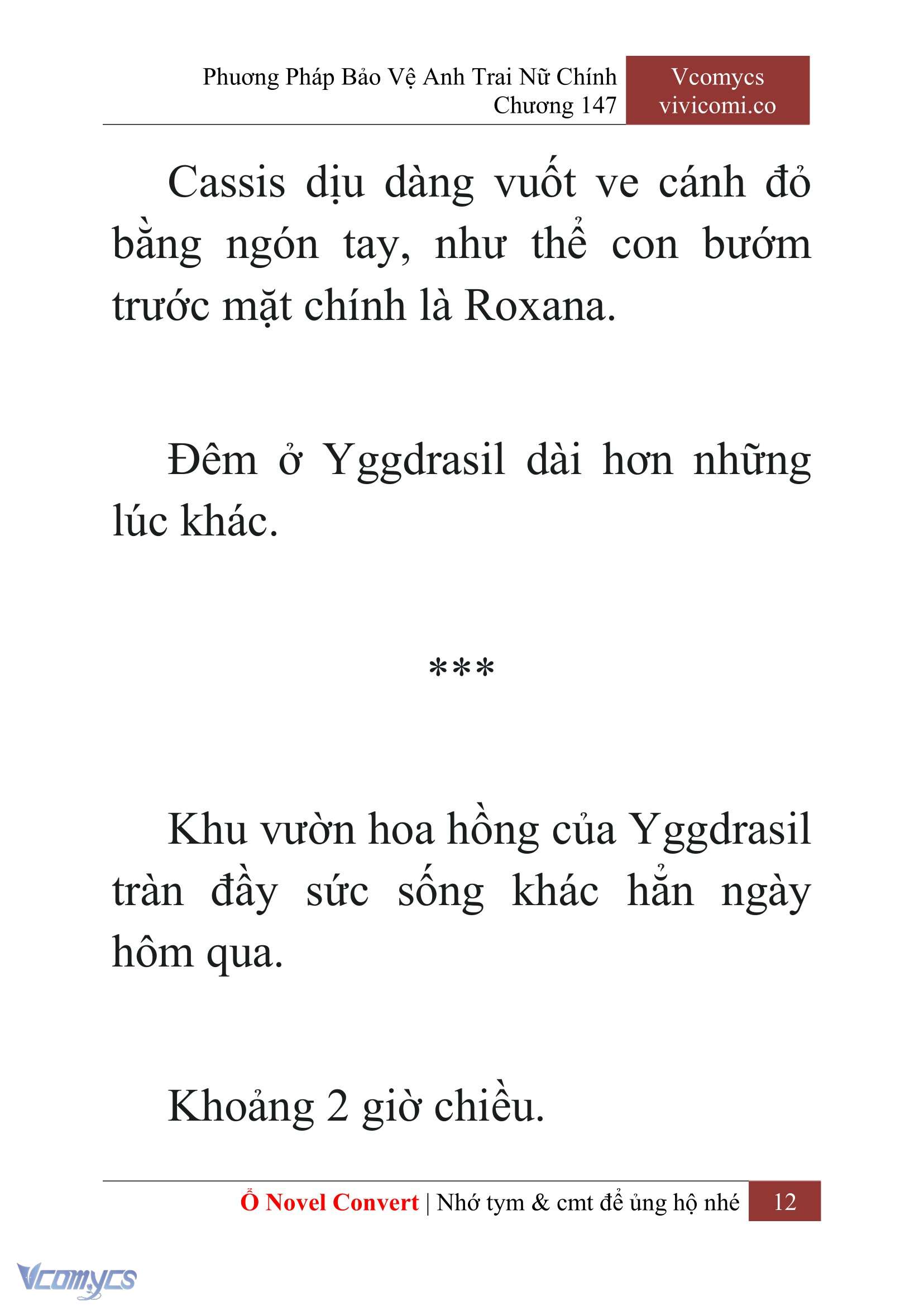 [Novel] Phương Pháp Bảo Vệ Anh Trai Nữ Chính Chap 147 - Next 