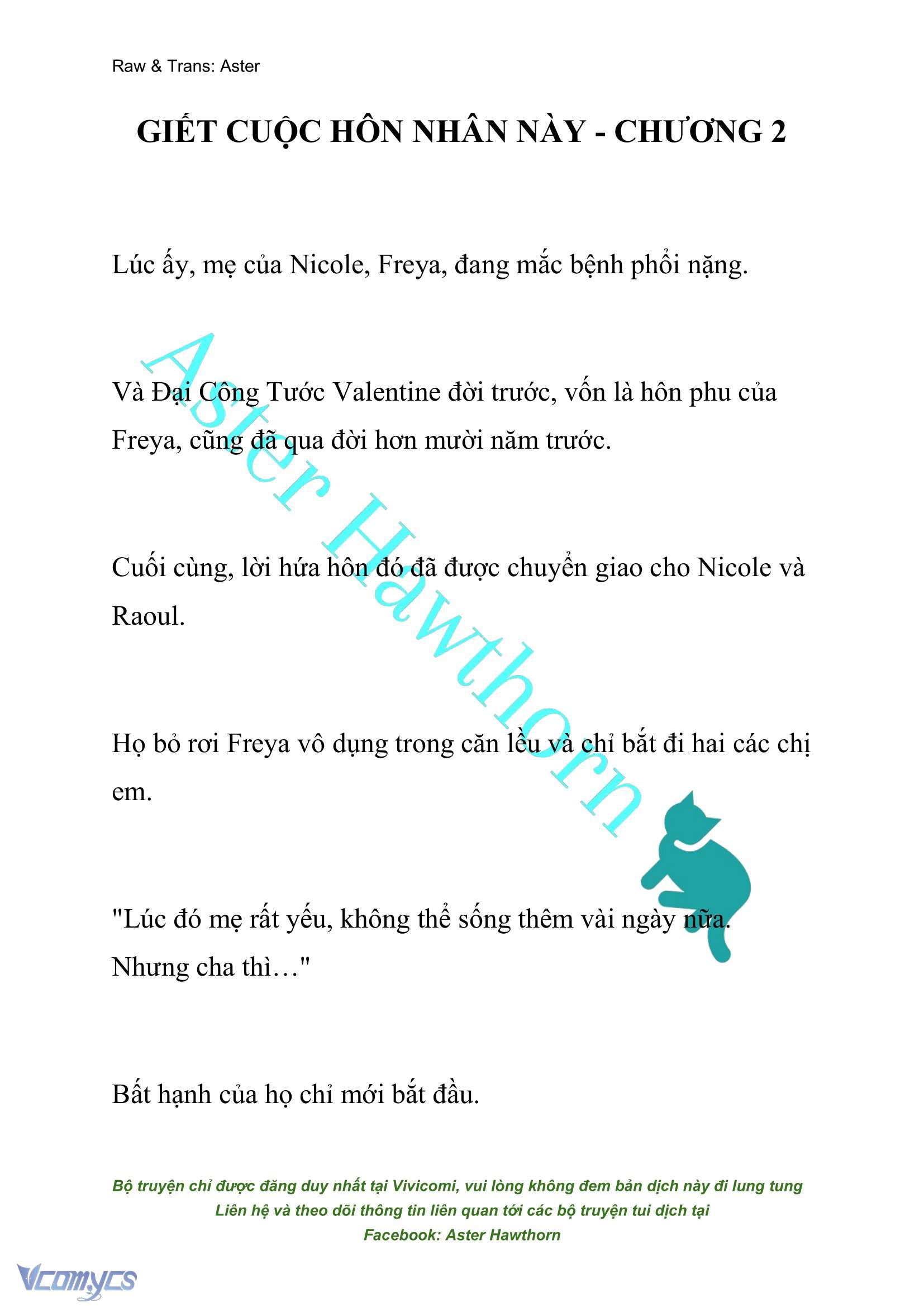 [NOVEL] Giết Cuộc Hôn Nhân Này Chap 2 - Trang 2