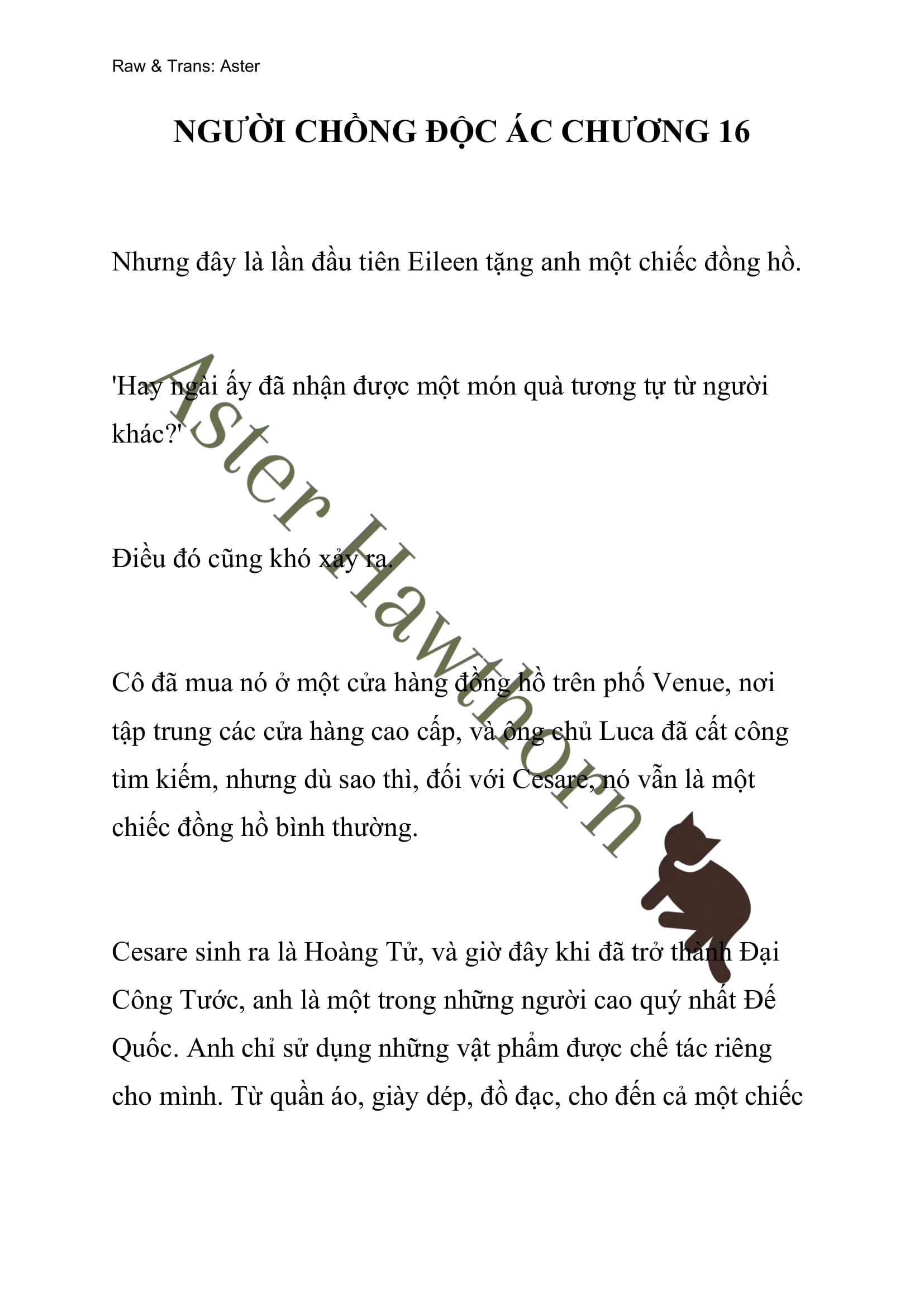 [NOVEL] Người Chồng Độc Ác Chap 16 - Trang 2