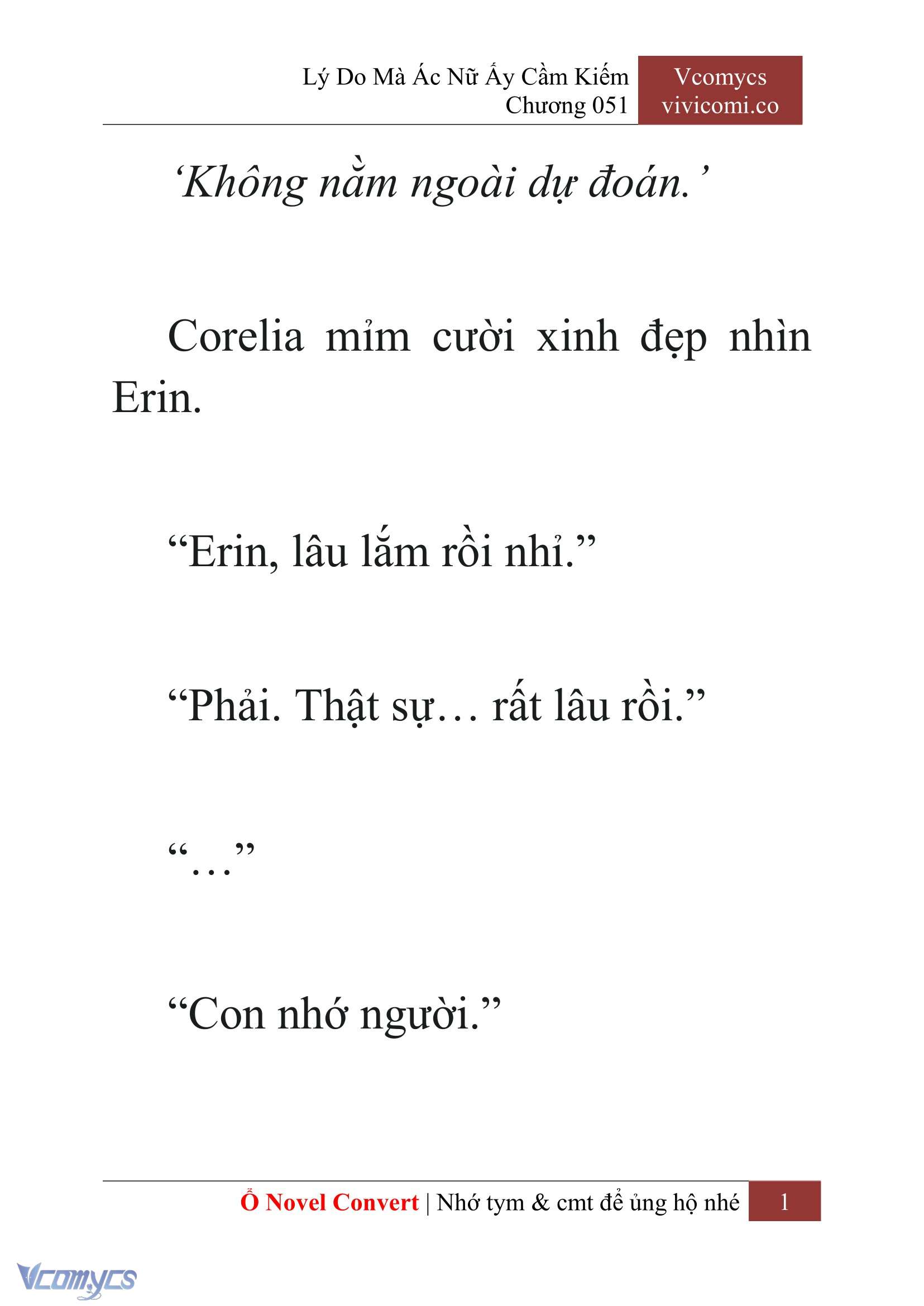 [Novel] Lý Do Mà Ác Nữ Ấy Cầm Kiếm Chap 51 - Trang 2