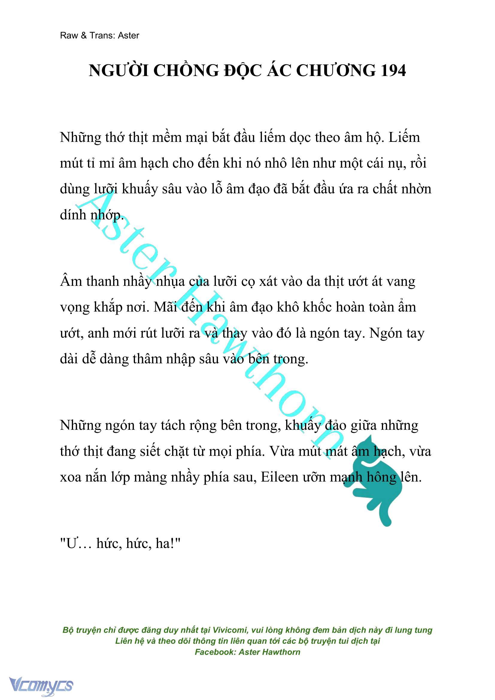 [NOVEL] Người Chồng Độc Ác Chap 194 - Trang 2