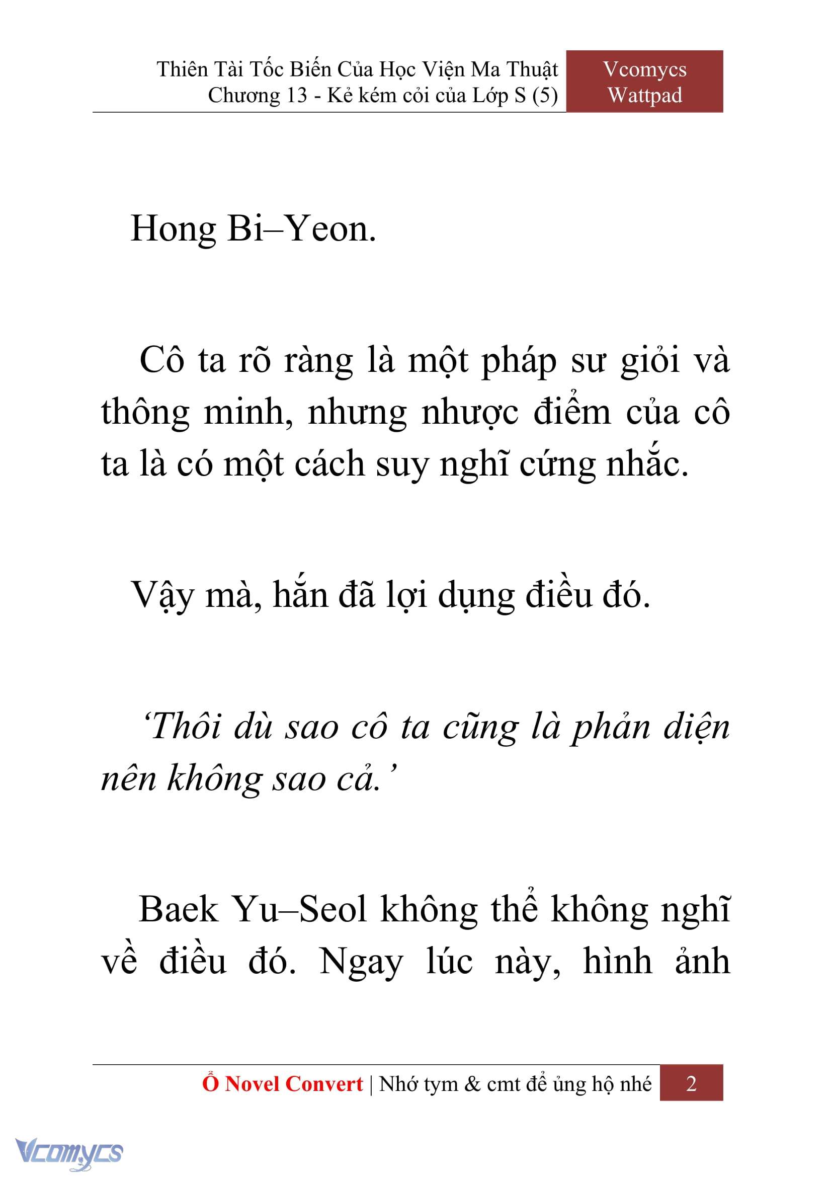 [Novel] Thiên Tài Tốc Biến Của Học Viện Ma Thuật Chap 13 - Trang 2