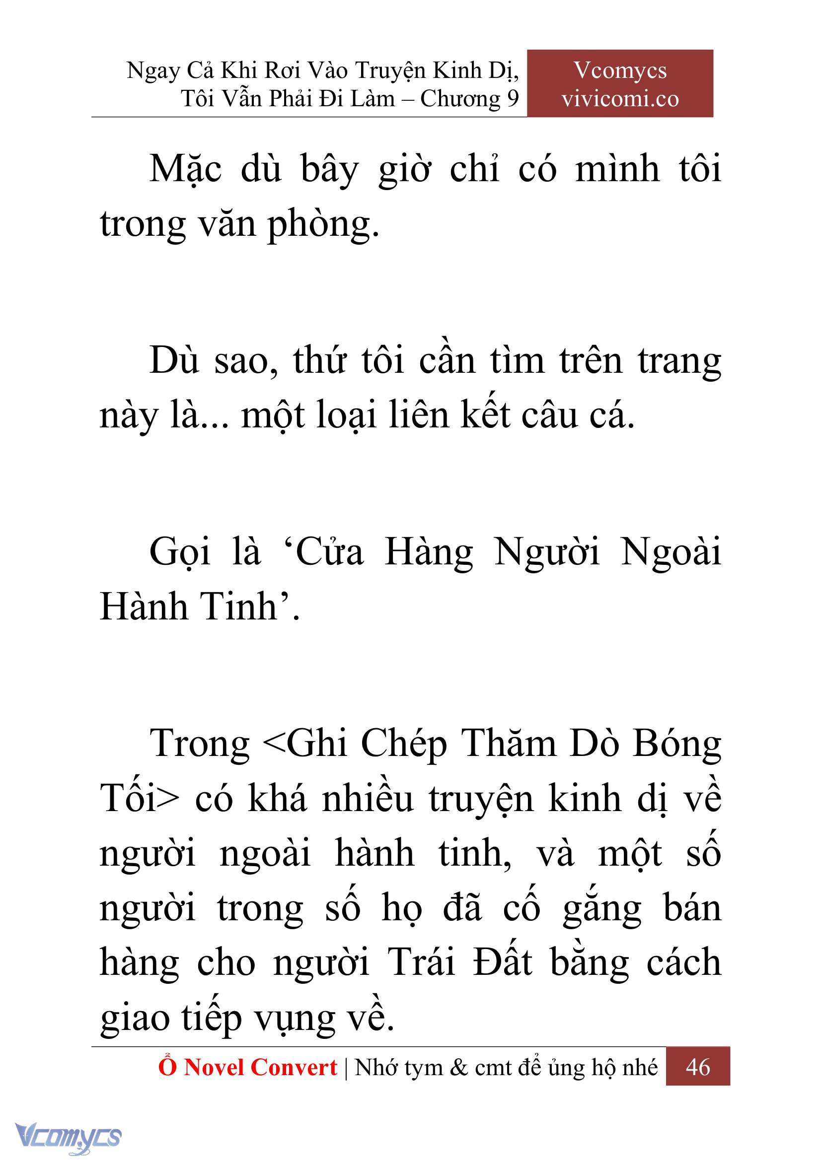 [Novel] Ngay Cả Khi Rơi Vào Truyện Kinh Dị, Tôi Vẫn Phải Đi Làm Chap 9 - Trang 2