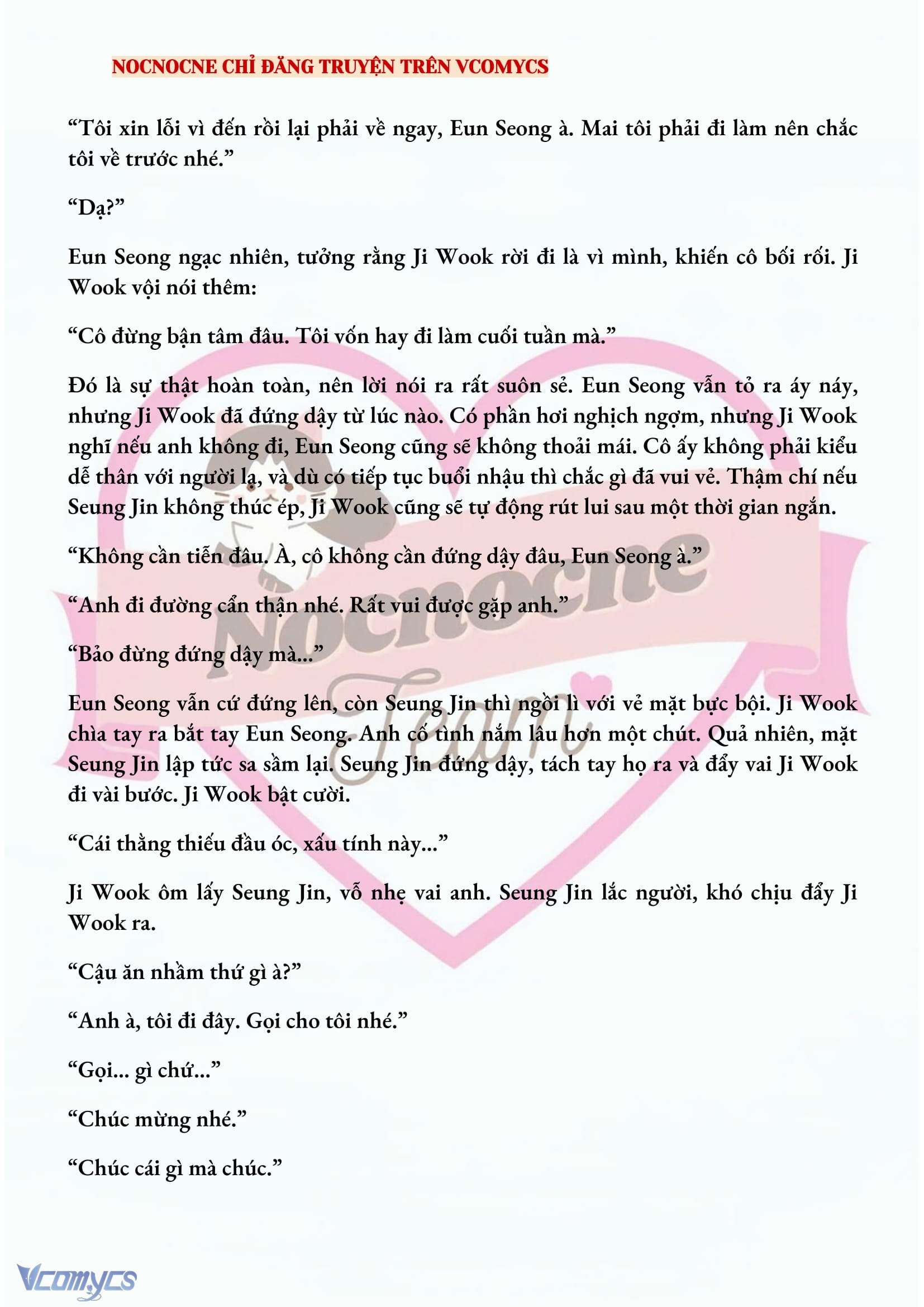 [NOVEL] CHÚNG TA KẾT THÚC VÀO MÙA THU Chap 22 - Next Chap 23