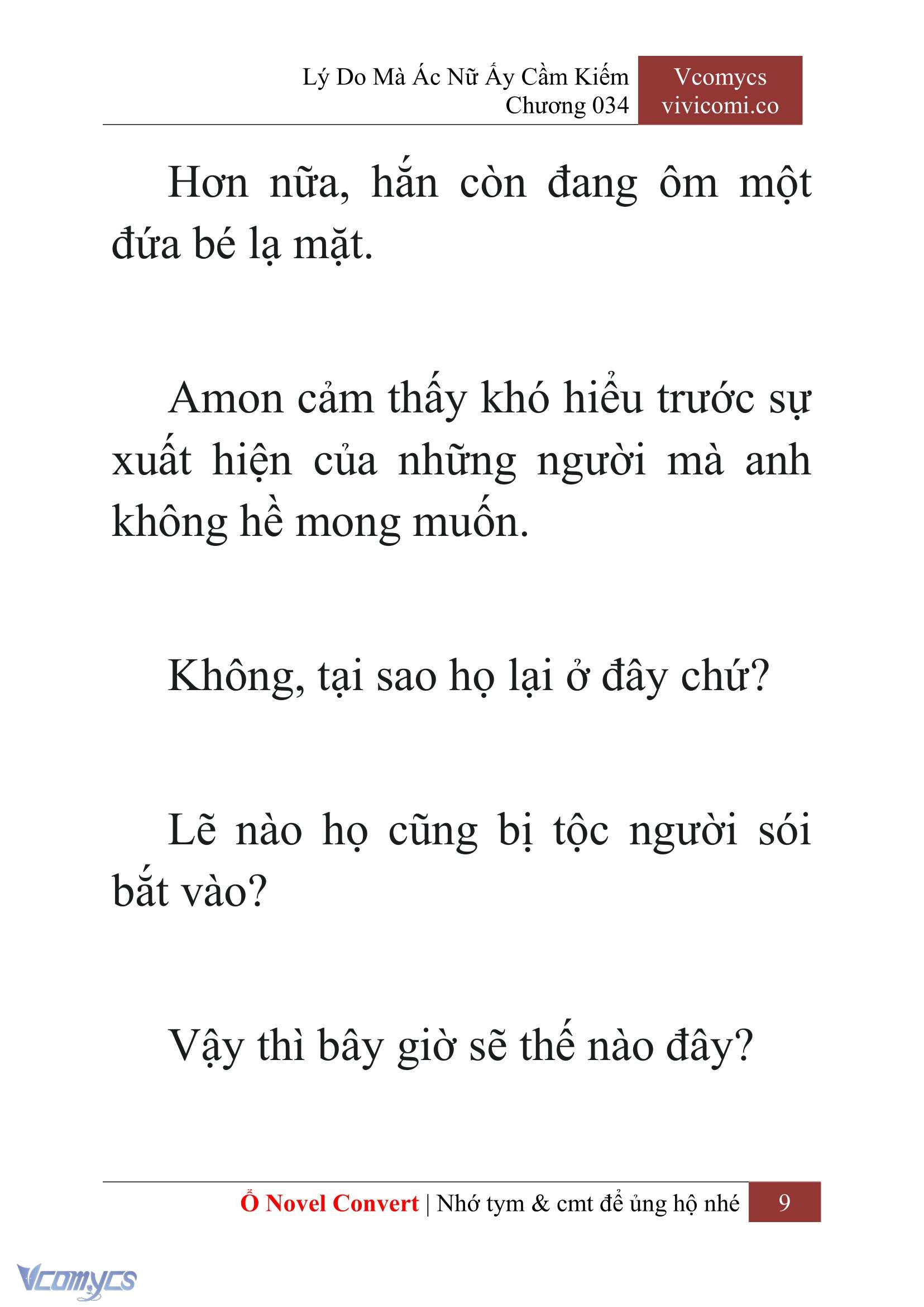 [Novel] Lý Do Mà Ác Nữ Ấy Cầm Kiếm Chap 34 - Next Chap 35