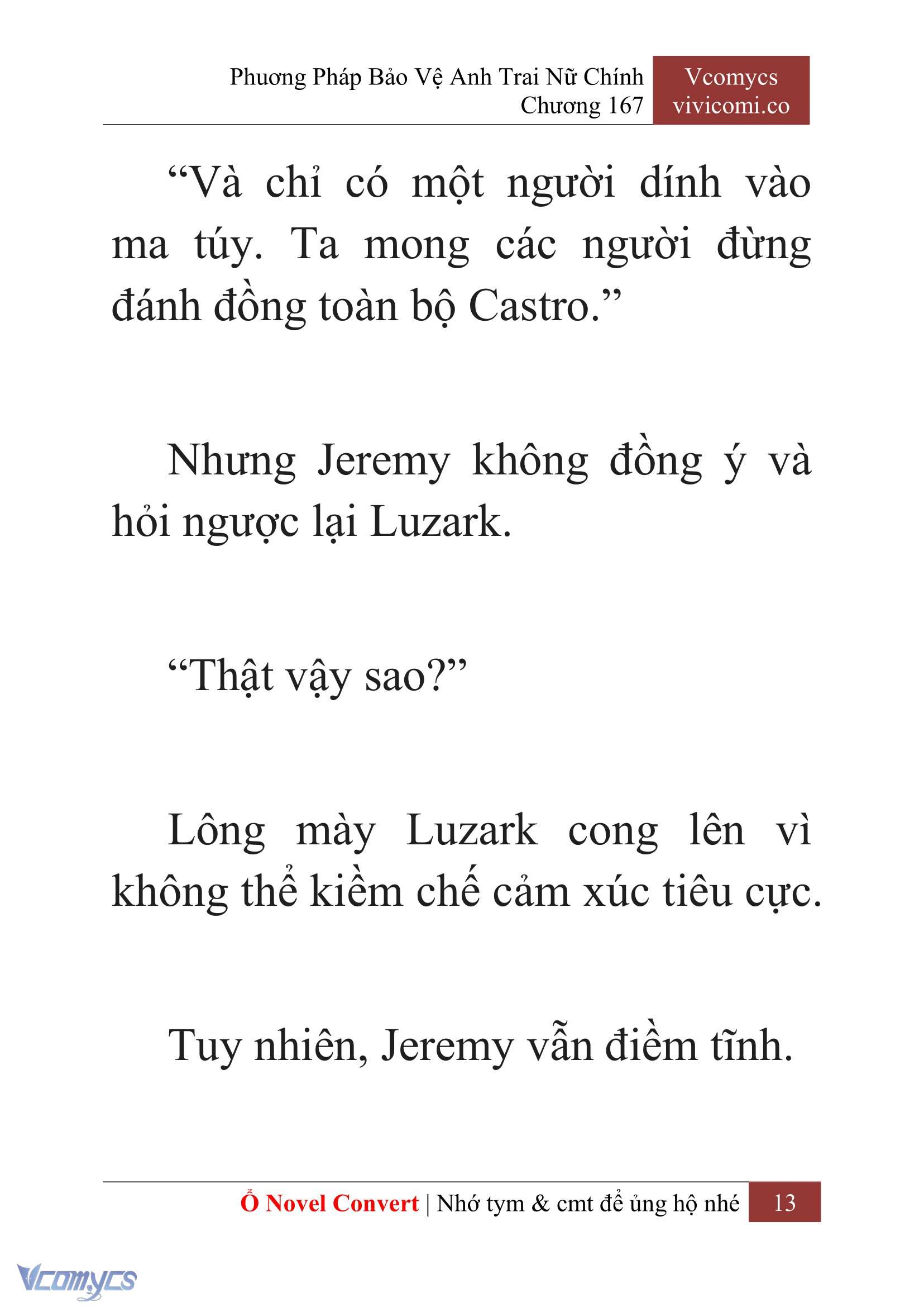 [Novel] Phương Pháp Bảo Vệ Anh Trai Nữ Chính Chap 167 - Trang 2