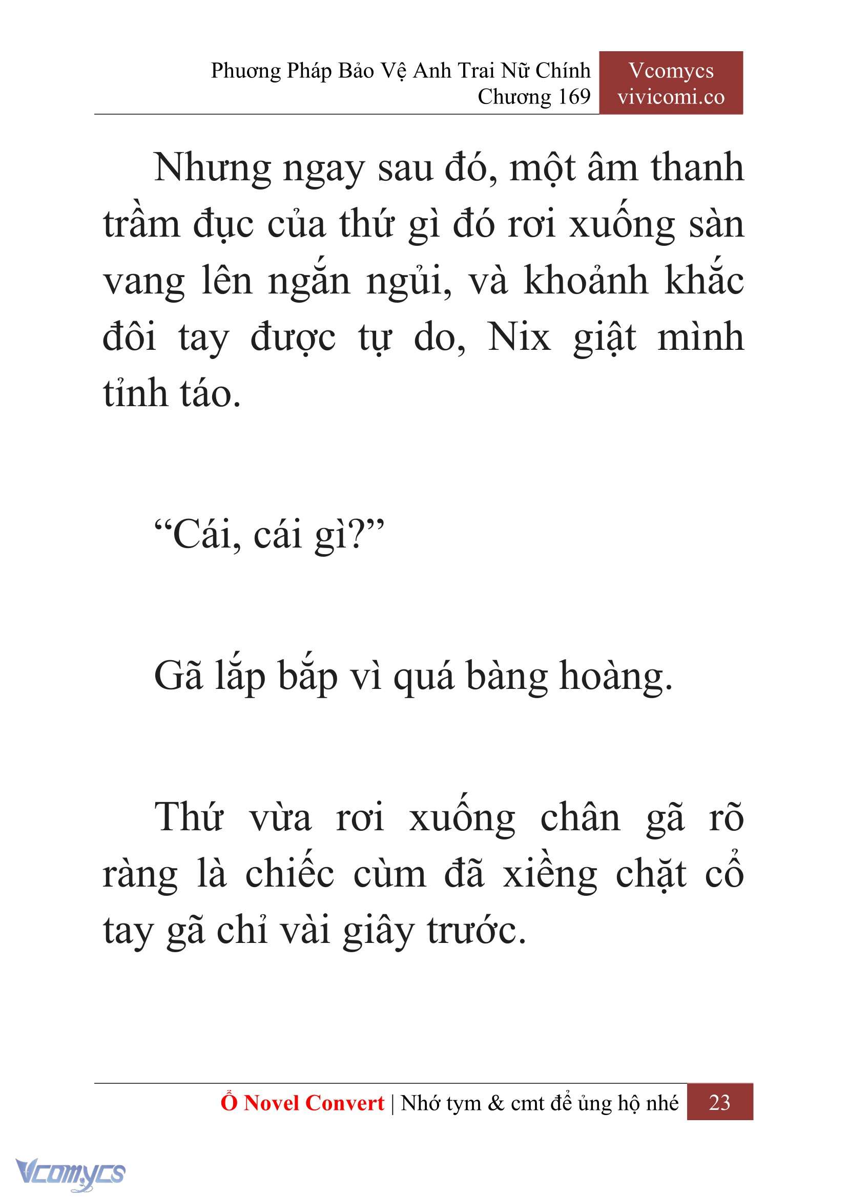 [Novel] Phương Pháp Bảo Vệ Anh Trai Nữ Chính Chap 169 - Trang 2