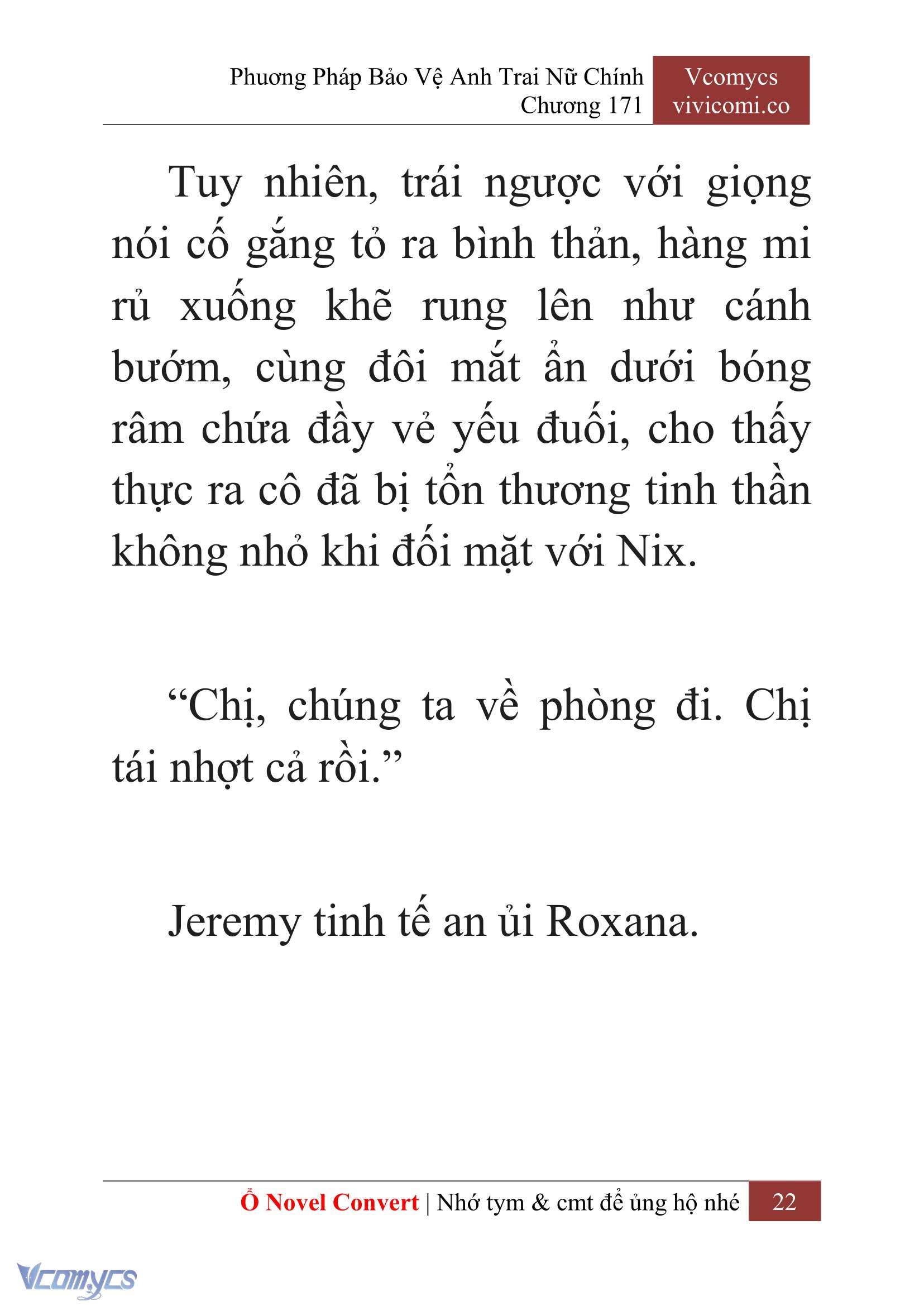 [Novel] Phương Pháp Bảo Vệ Anh Trai Nữ Chính Chap 171 - Trang 2