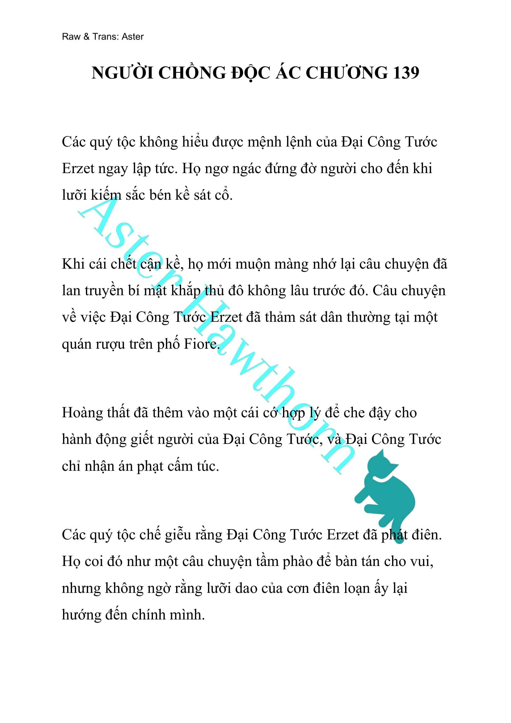 [NOVEL] Người Chồng Độc Ác Chap 139 - Trang 2