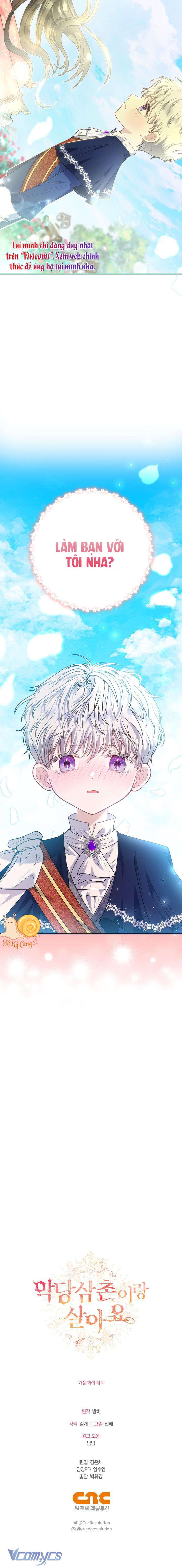 Tôi Sống Với Người Cậu Phản Diện Của Mình Chap 8 - Trang 3