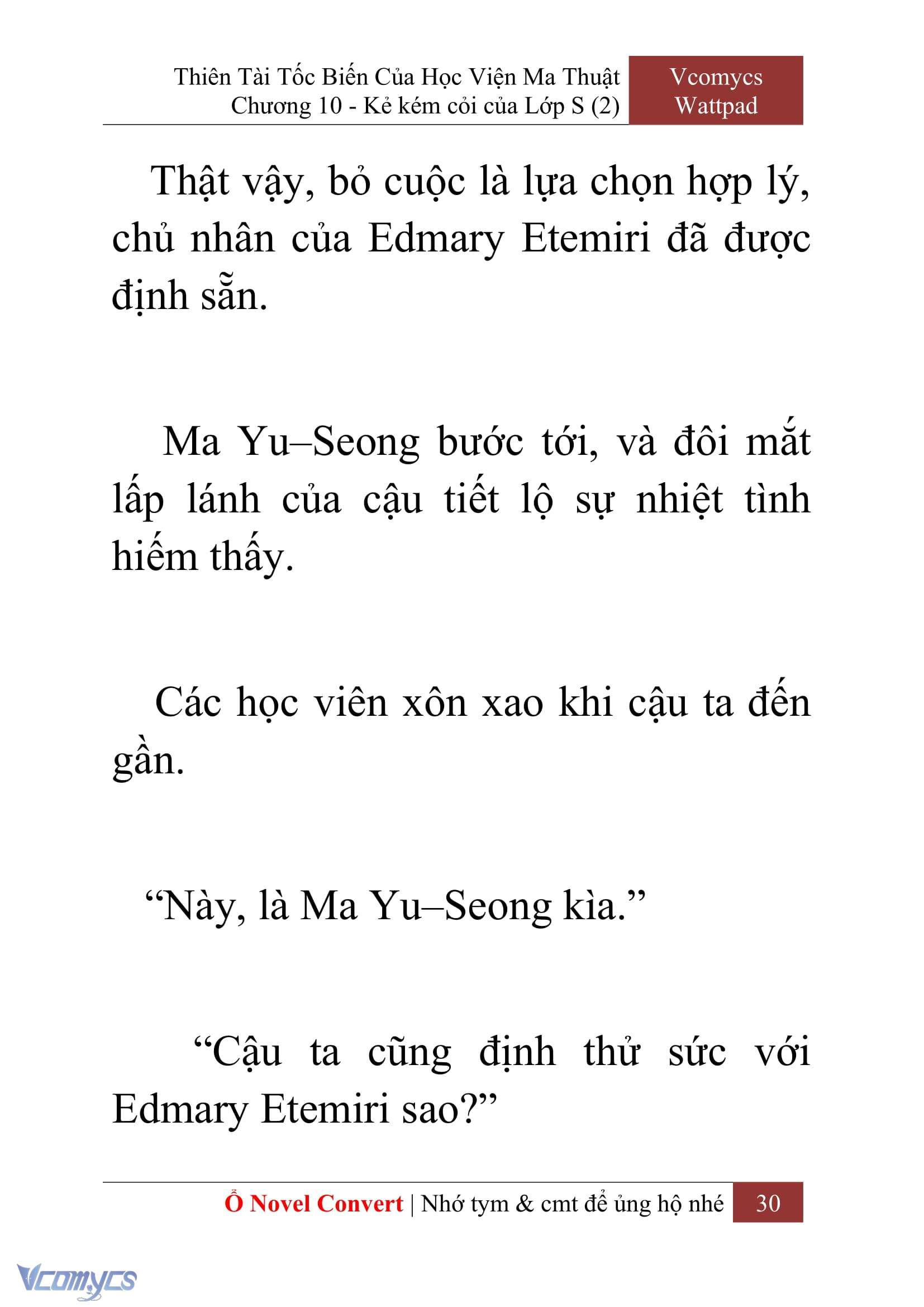 [Novel] Thiên Tài Tốc Biến Của Học Viện Ma Thuật Chap 10 - Trang 2