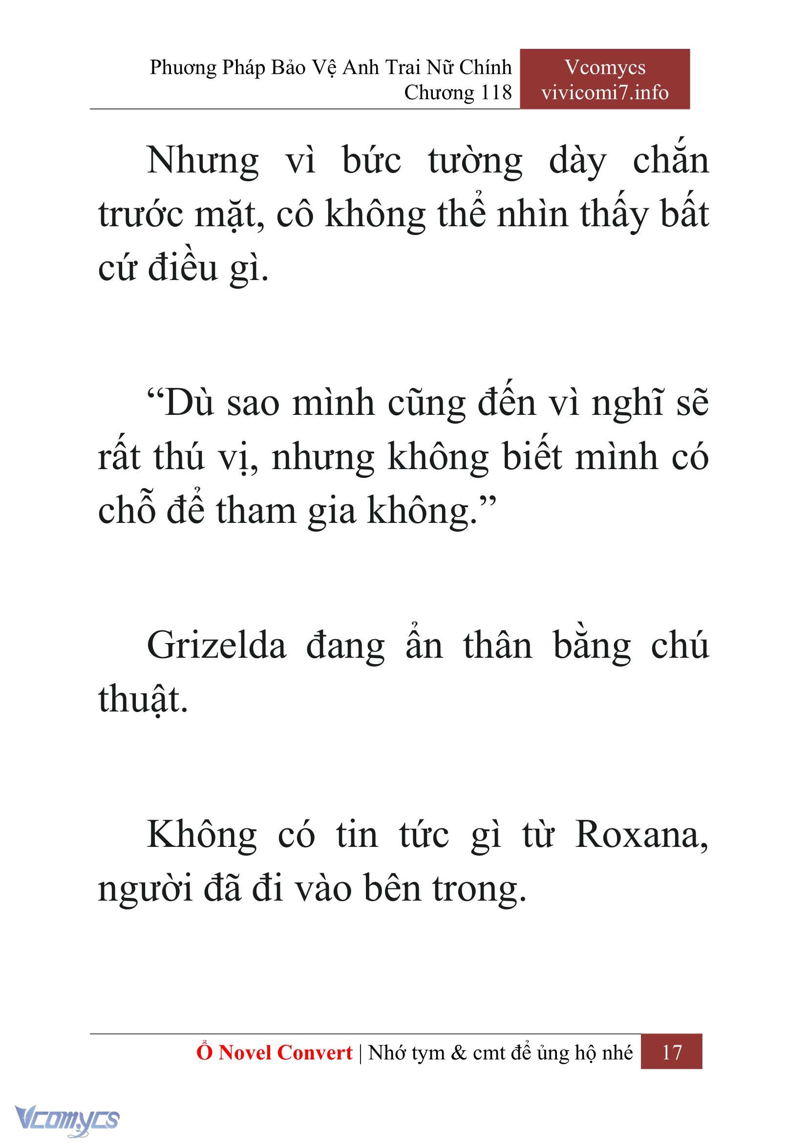 [Novel] Phương Pháp Bảo Vệ Anh Trai Nữ Chính Chap 118 - Trang 2