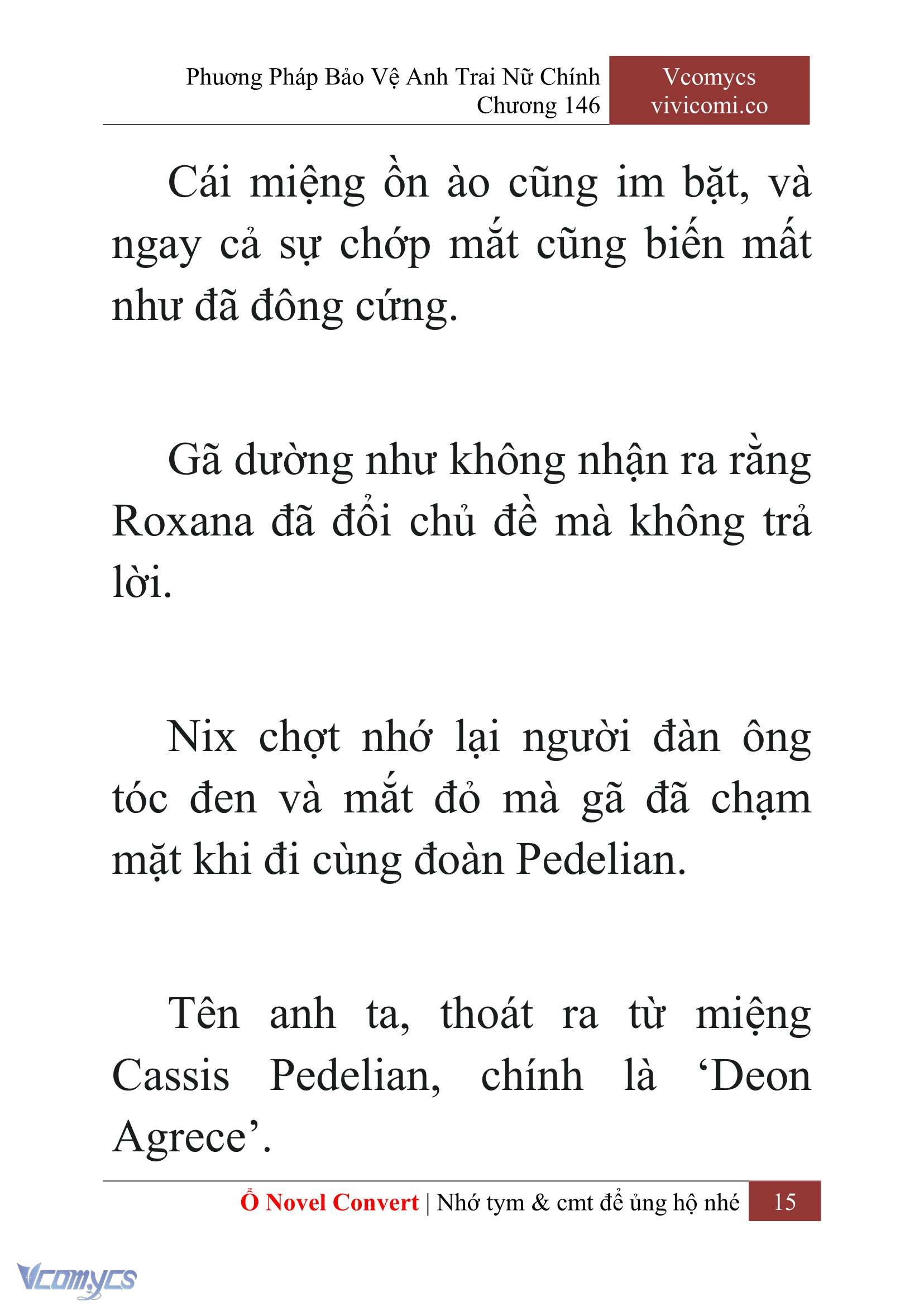 [Novel] Phương Pháp Bảo Vệ Anh Trai Nữ Chính Chap 146 - Trang 2