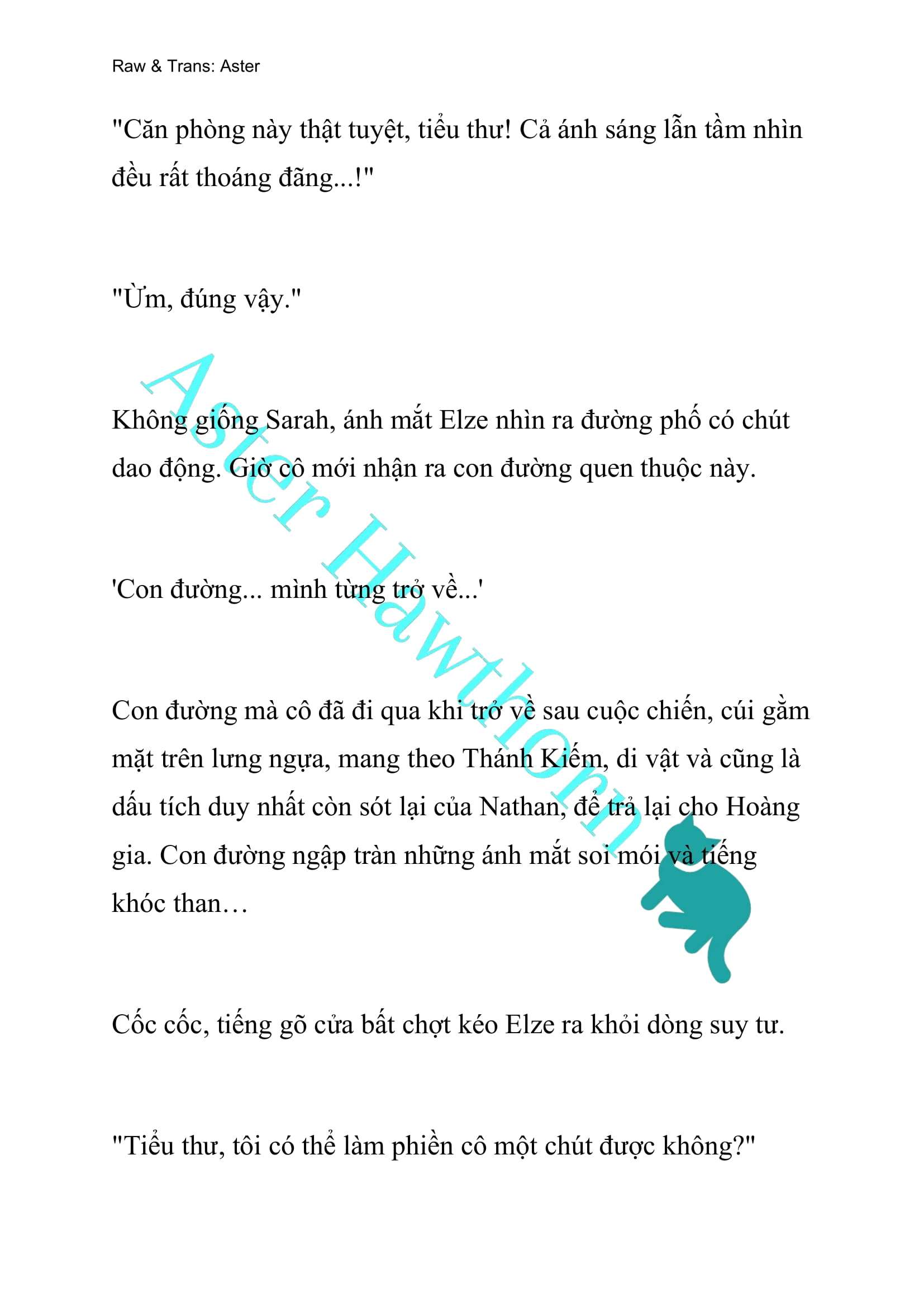 [NOVEL] Anh Hùng Khao Khát Sự Sa Ngã Của Thánh Nữ Chap 37 - Trang 2