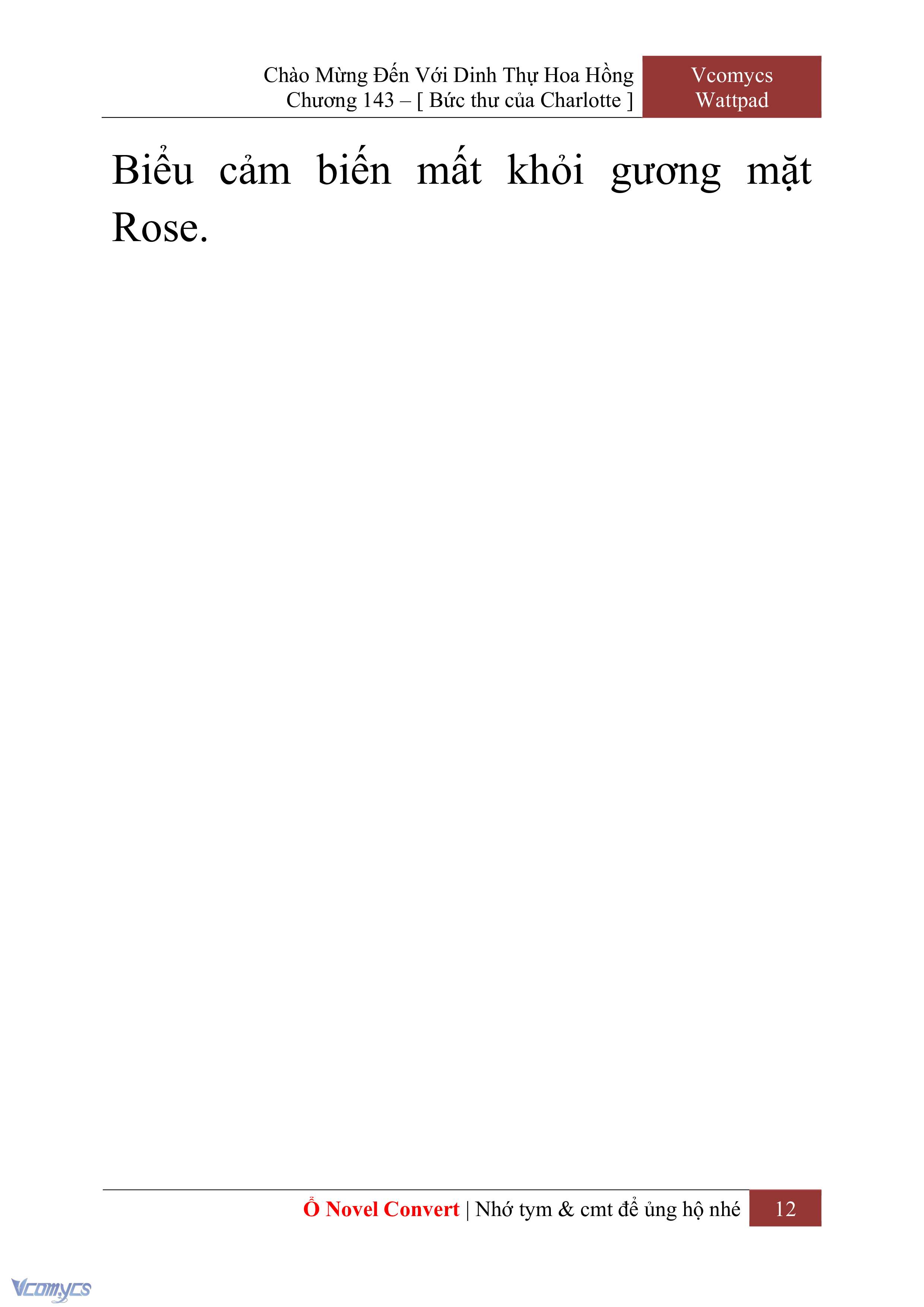 [Novel] Chào Mừng Đến Với Dinh Thự Hoa Hồng Chap 143 - Trang 2