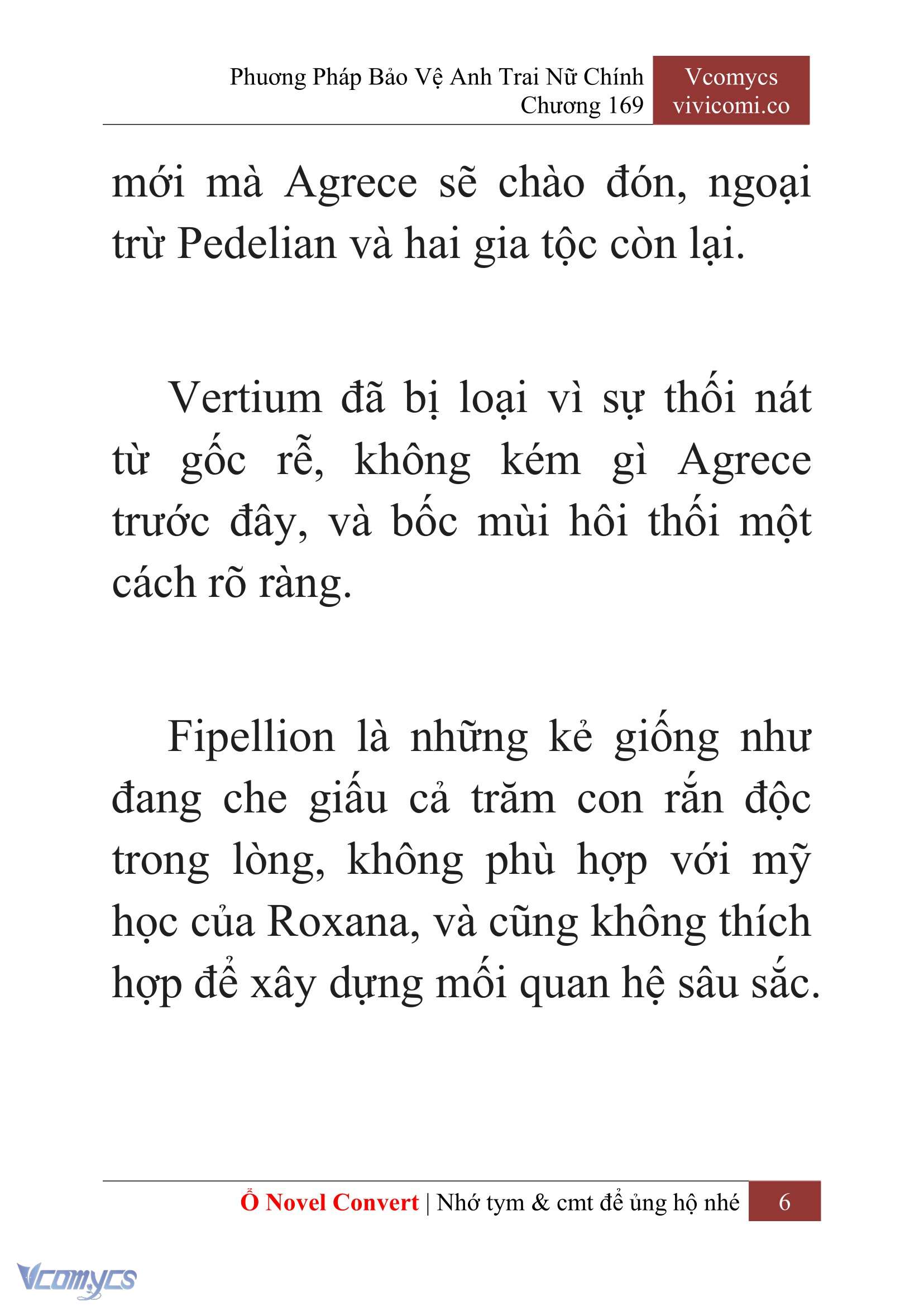 [Novel] Phương Pháp Bảo Vệ Anh Trai Nữ Chính Chap 169 - Trang 2