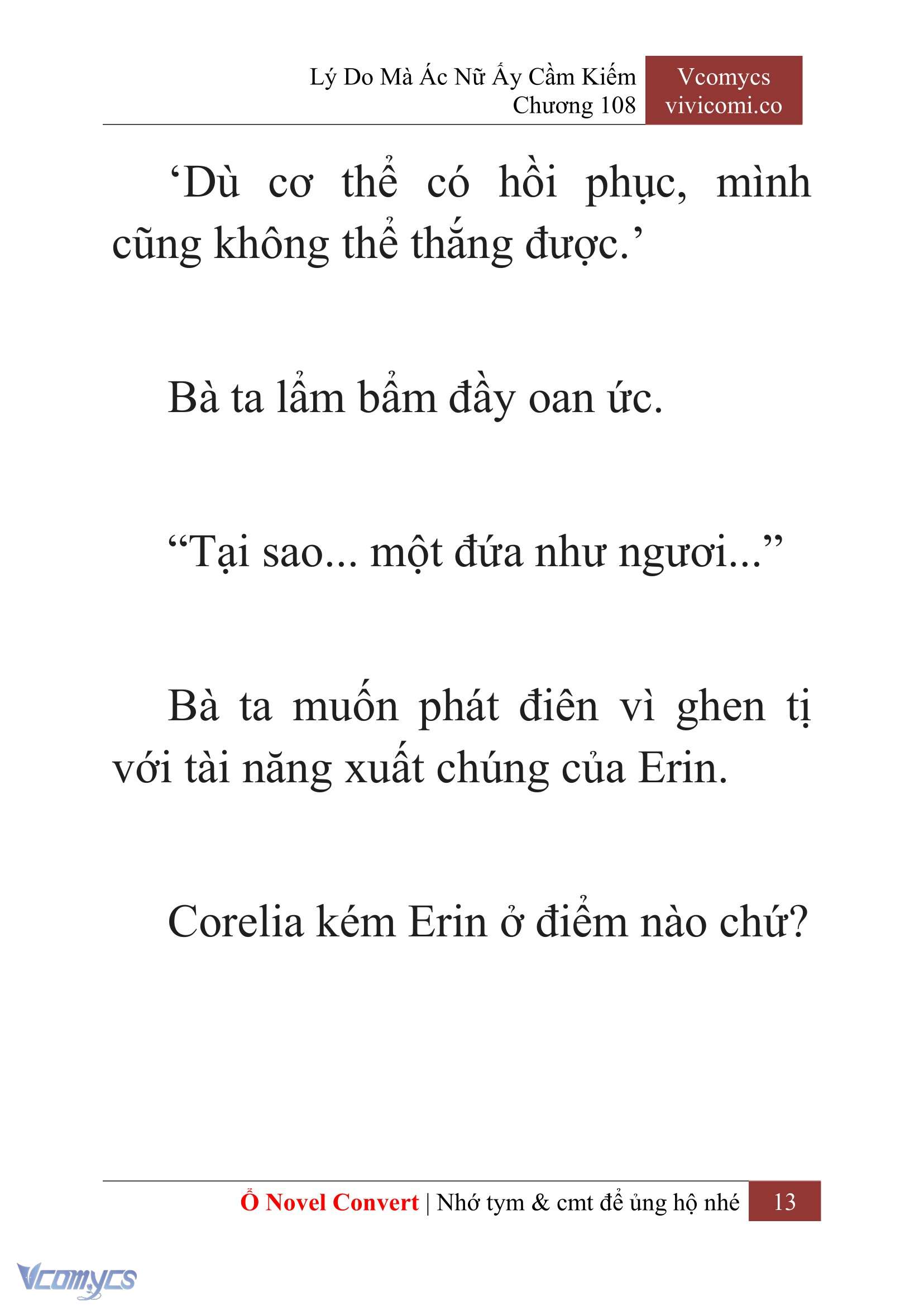 [Novel] Lý Do Mà Ác Nữ Ấy Cầm Kiếm Chap 108 - Trang 2