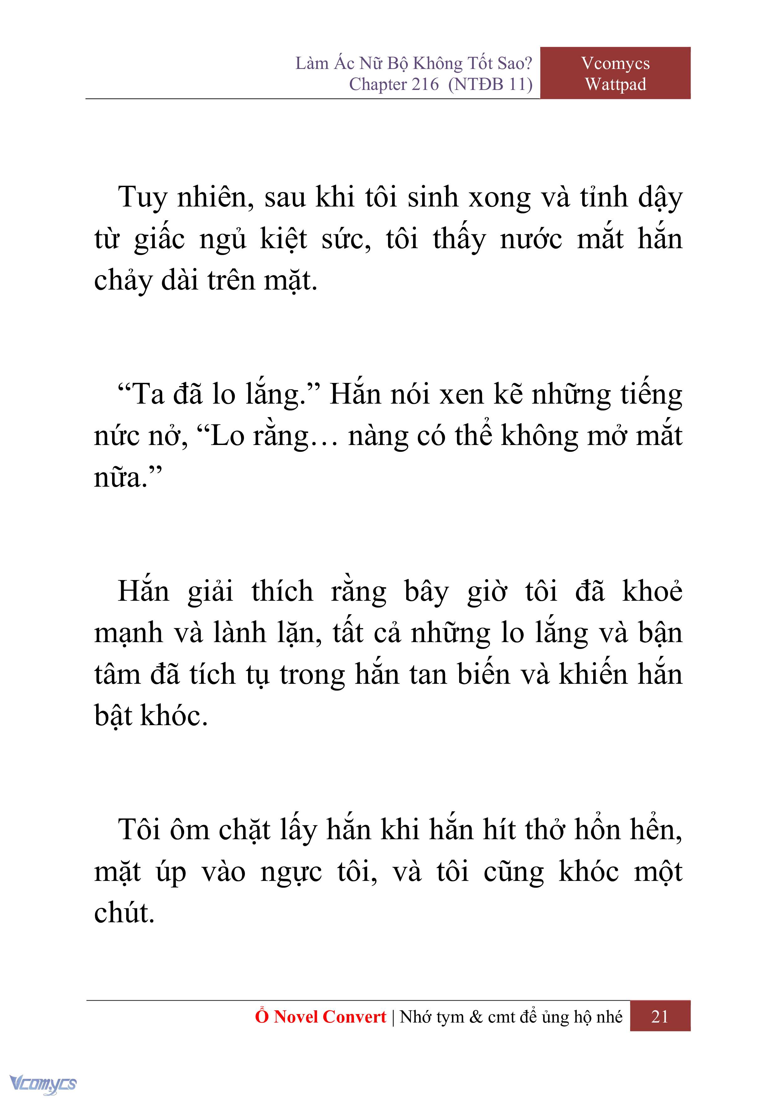 [Novel] Làm Ác Nữ Bộ Không Tốt Sao? Chap 216 - Trang 2