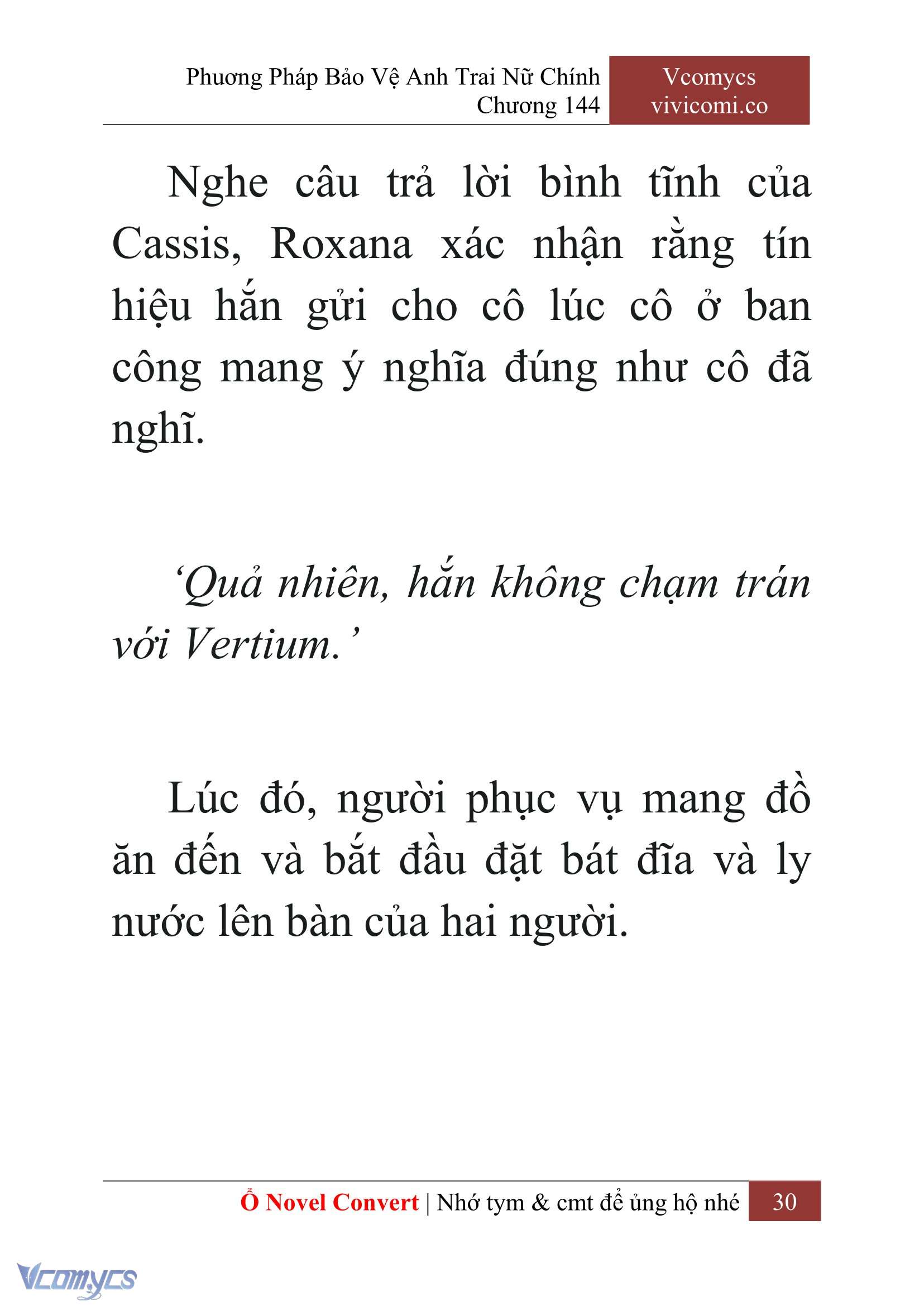 [Novel] Phương Pháp Bảo Vệ Anh Trai Nữ Chính Chap 144 - Next 