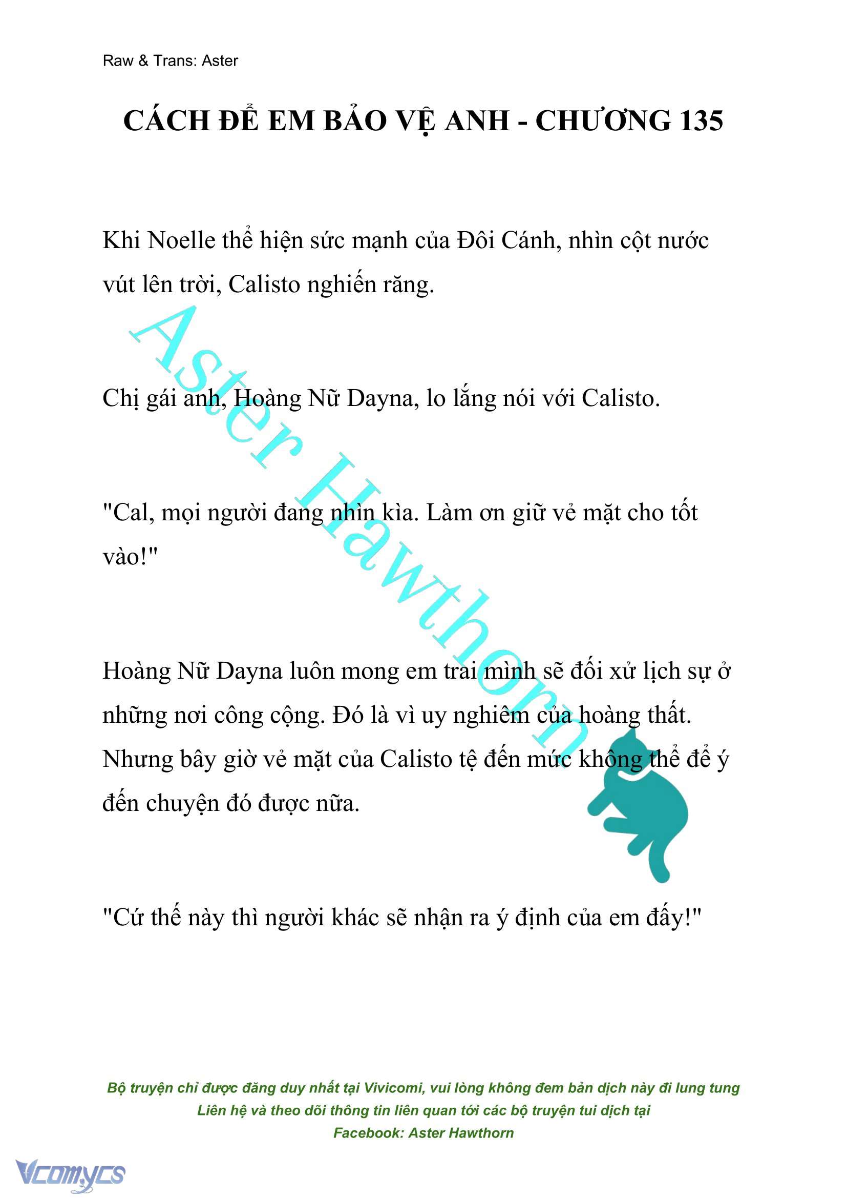 [NOVEL] Cách Để Em Bảo Vệ Anh Chap 135 - Trang 2