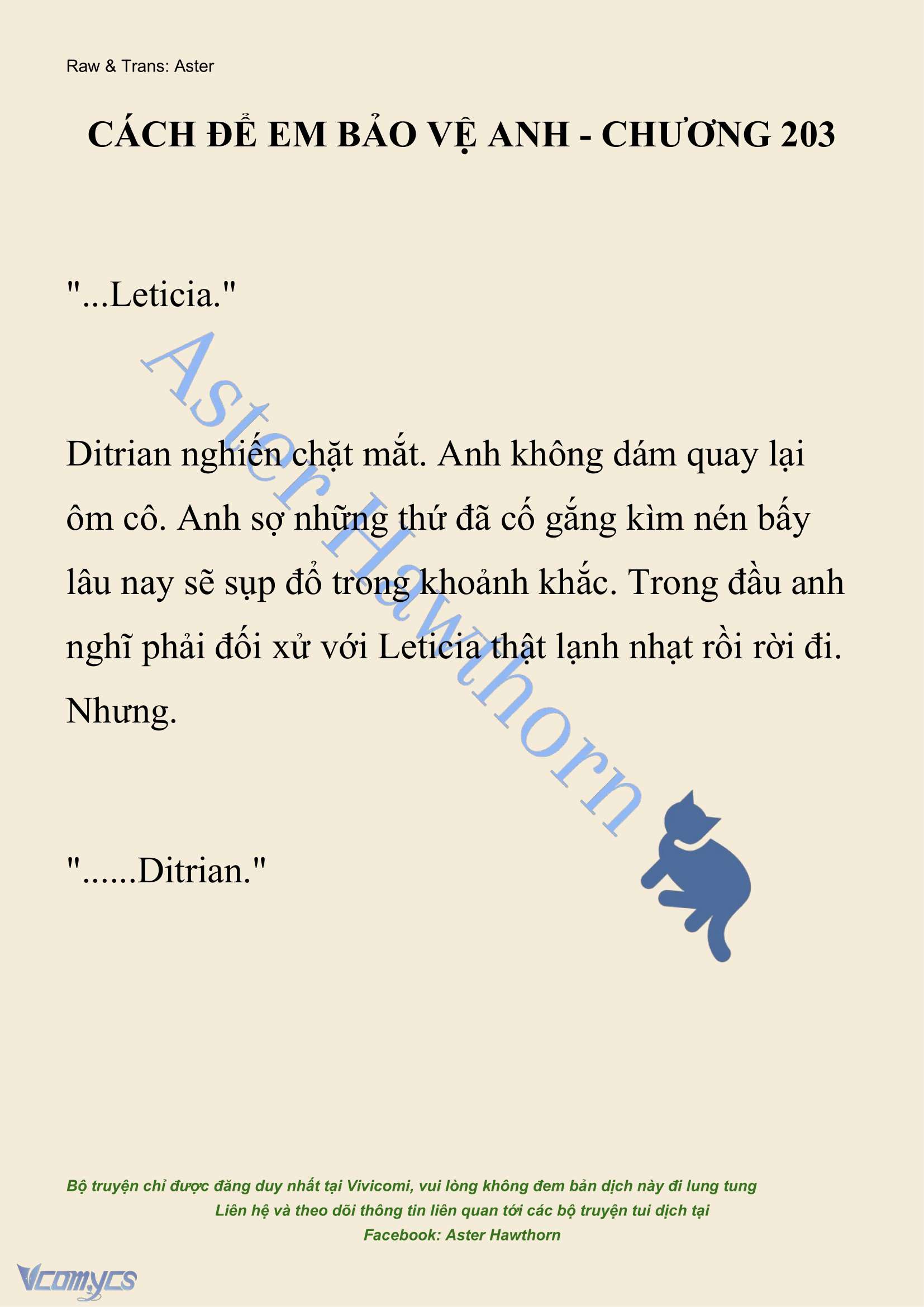 [NOVEL] Cách Để Em Bảo Vệ Anh Chap 203 - Trang 2
