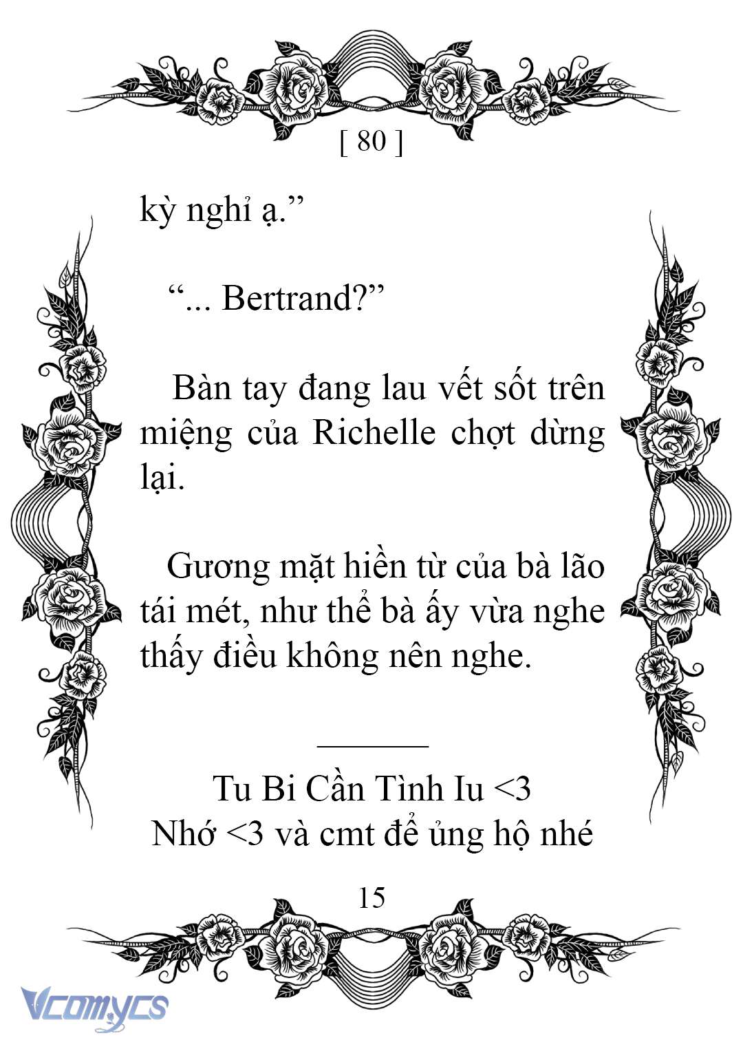 [Novel] Chào Mừng Đến Với Dinh Thự Hoa Hồng Chap 80 - Trang 2