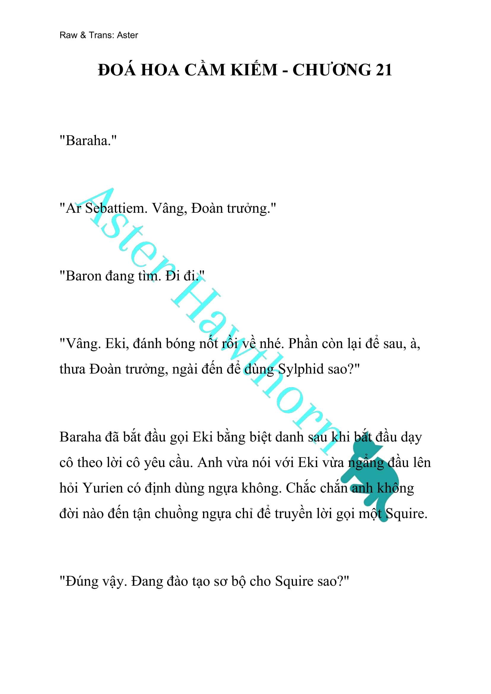 [NOVEL] Đóa Hoa Cầm Kiếm Chap 21 - Trang 2