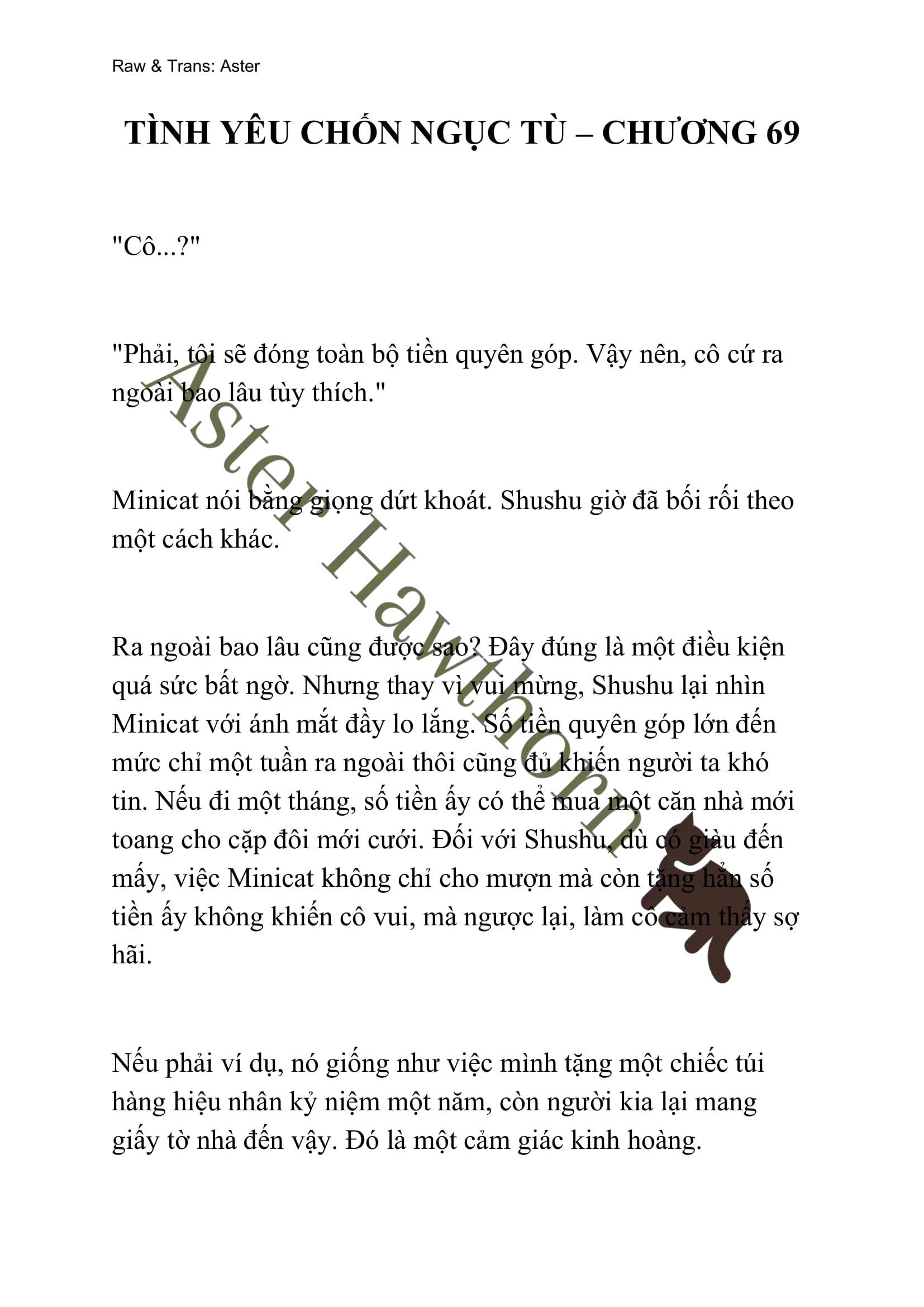 [NOVEL] Tình Yêu Chốn Ngục Tù Chap 69 - Trang 2