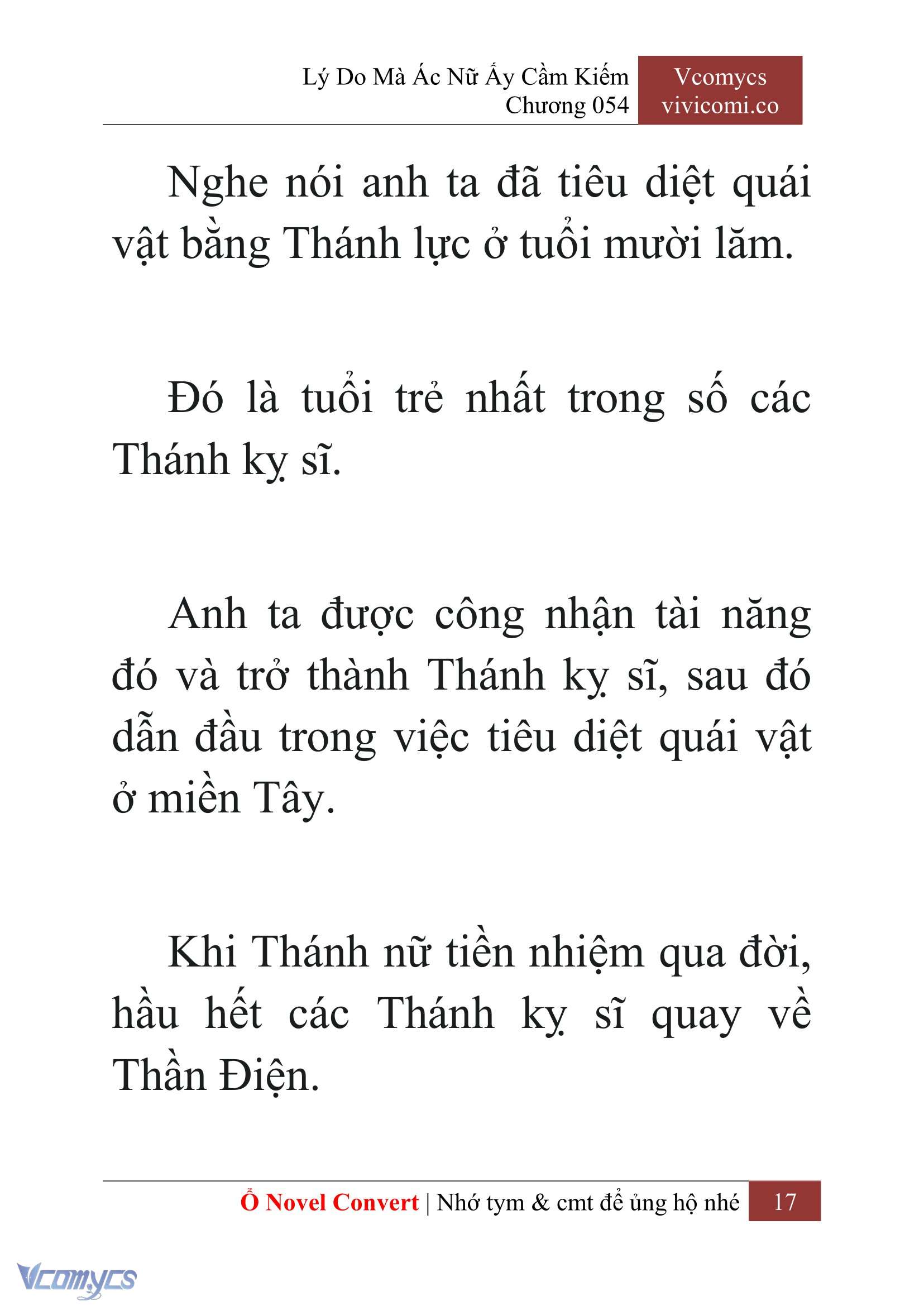 [Novel] Lý Do Mà Ác Nữ Ấy Cầm Kiếm Chap 54 - Trang 2