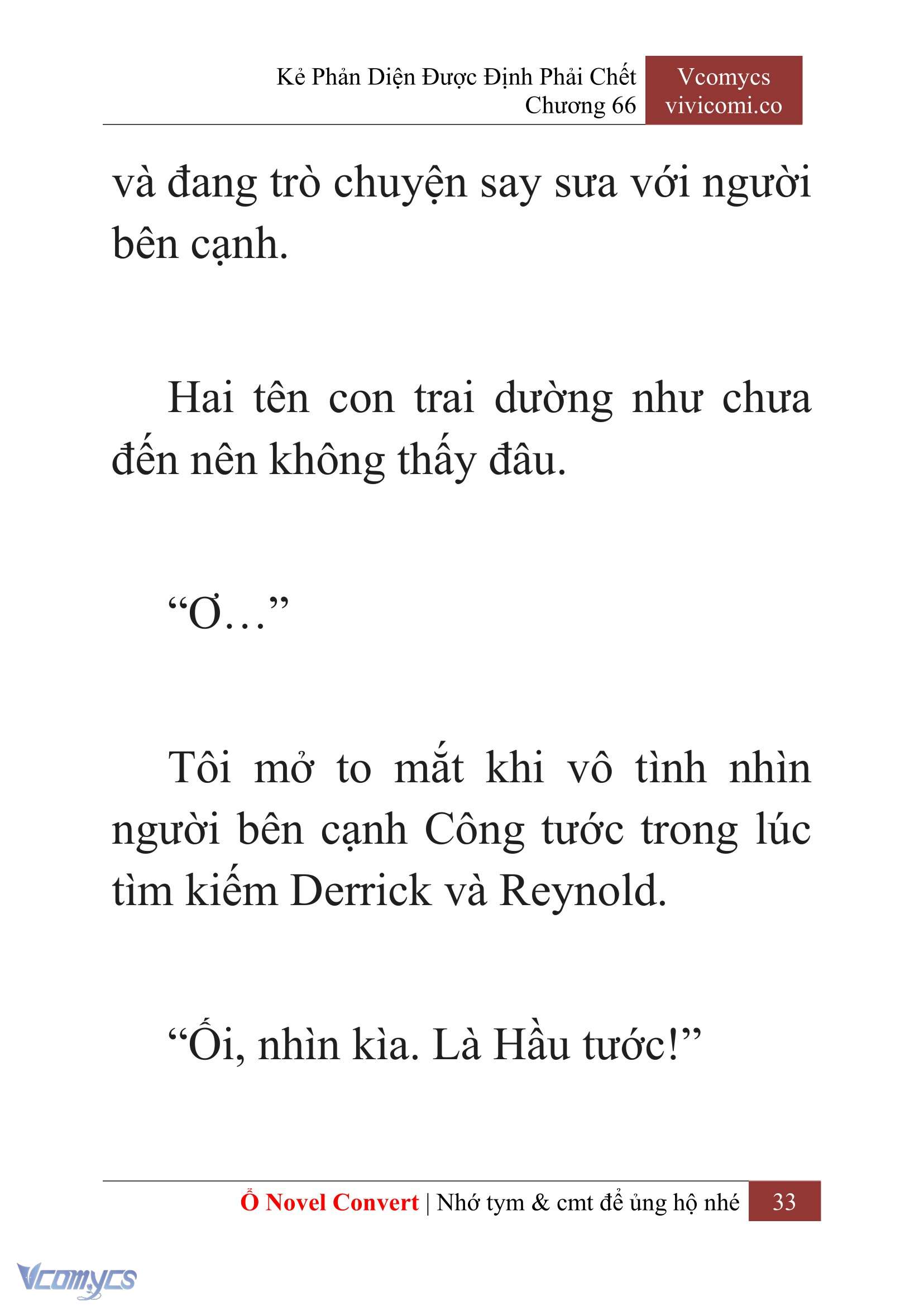 [Novel] Kẻ Phản Diện Được Định Phải Chết Chap 66 - Trang 2